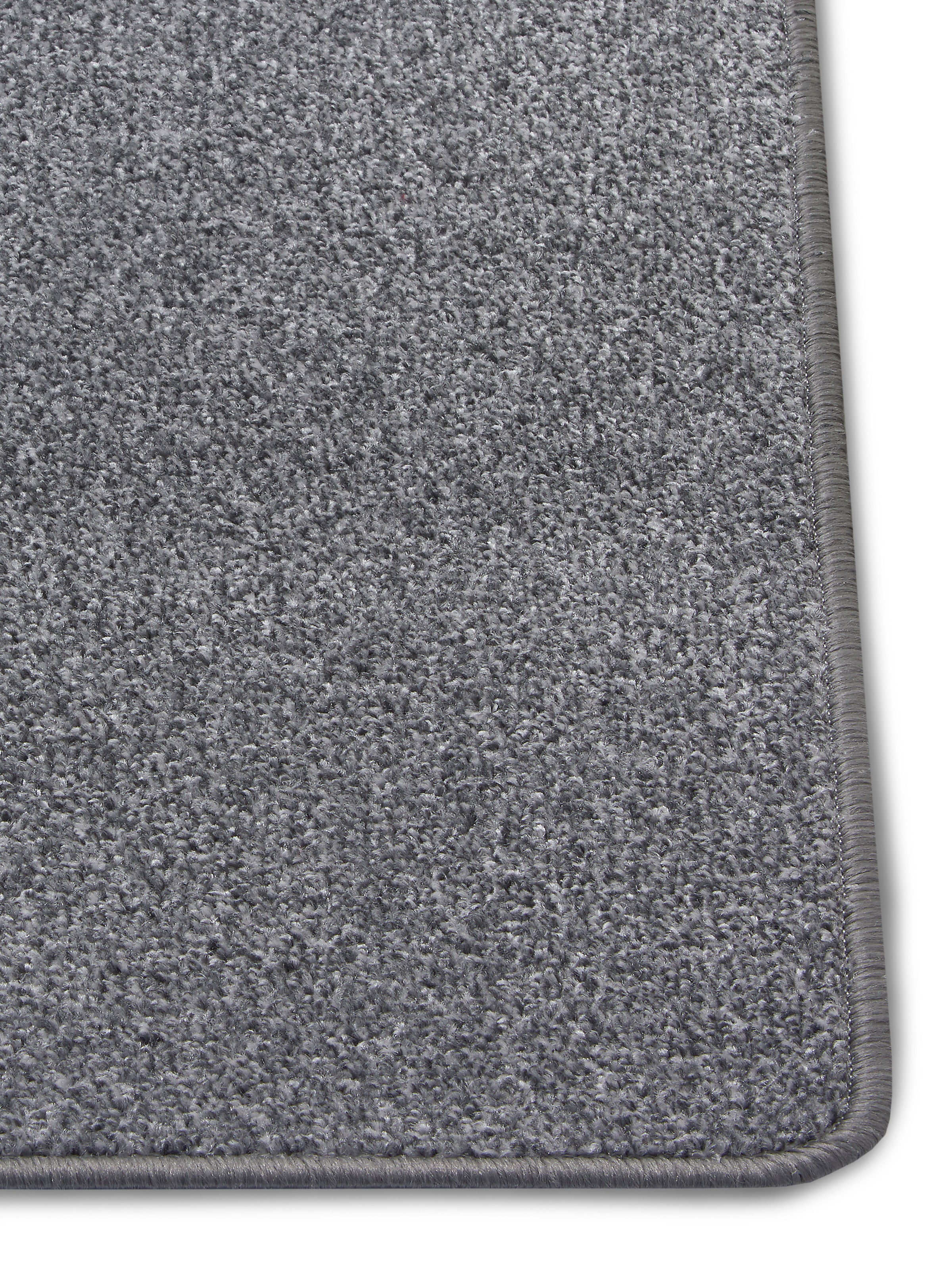 Hanse Home Exclusiv Läufer »Liberty«, rechteckig, 7 mm Höhe, Uni-Meliert, robust, kräftige Farben, rundherum farbige Kettelung