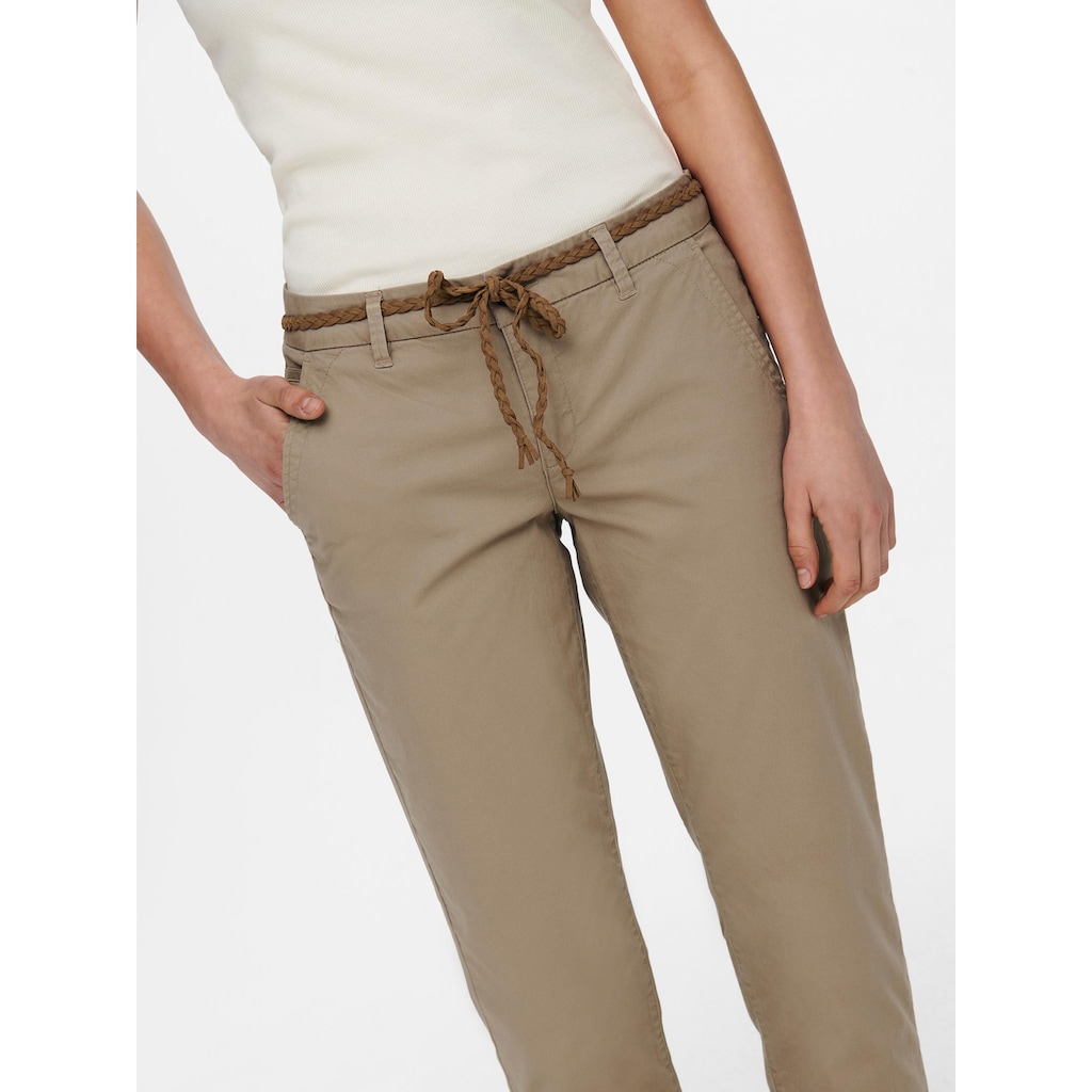ONLY Chinohose »ONLEVELYN REG ANKLE CHINO PANT PNT NOOS«