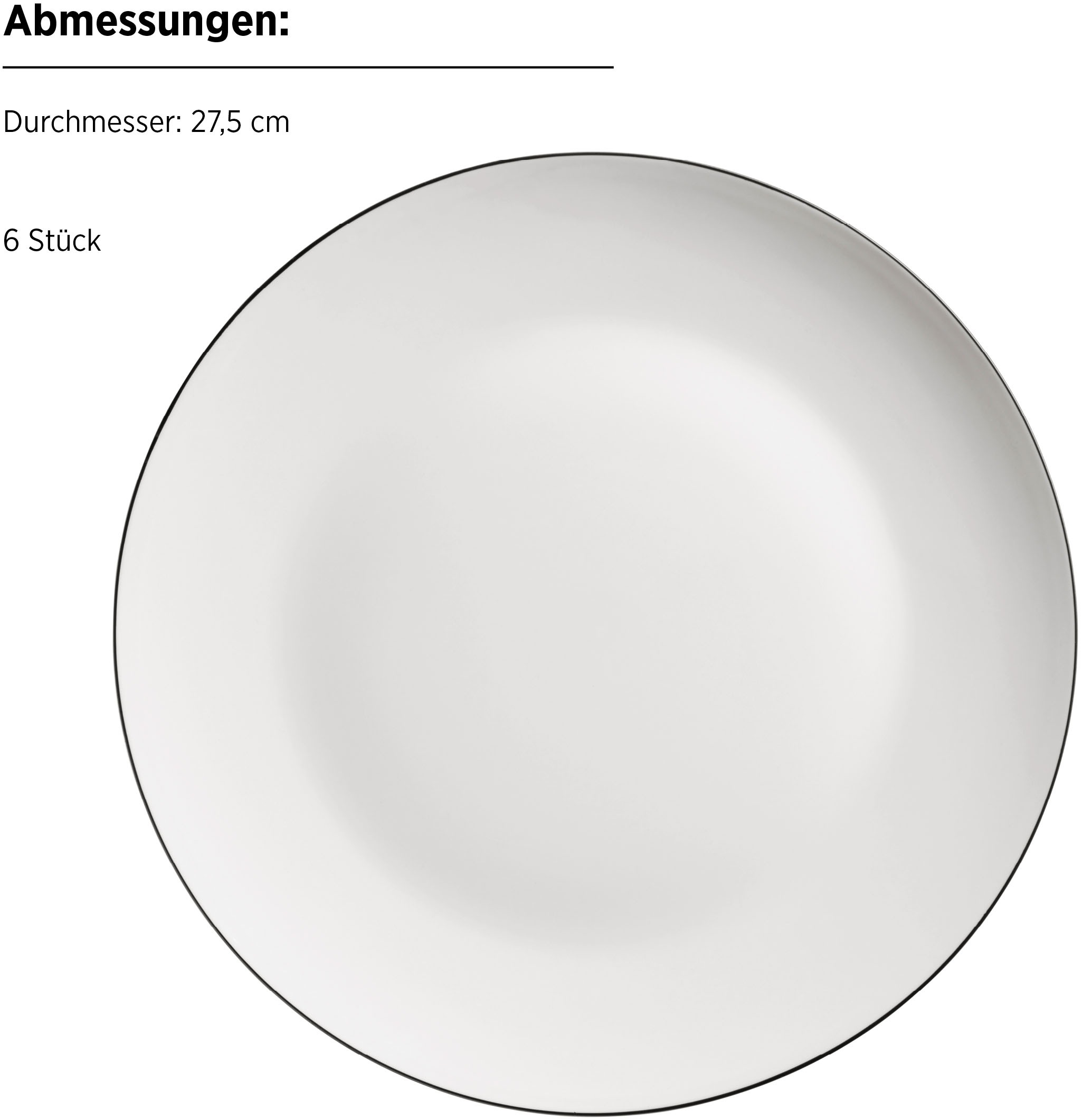 MÄSER Tafelservice "FELISE, aus Porzellan" Teller Set, Geschirr-Set, Servic günstig online kaufen