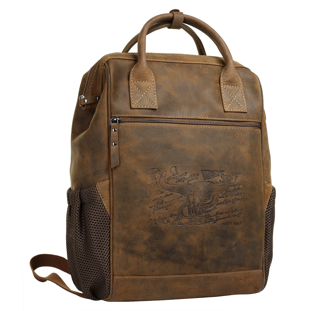 Landleder Laptoprucksack »BULL & SNAKE«