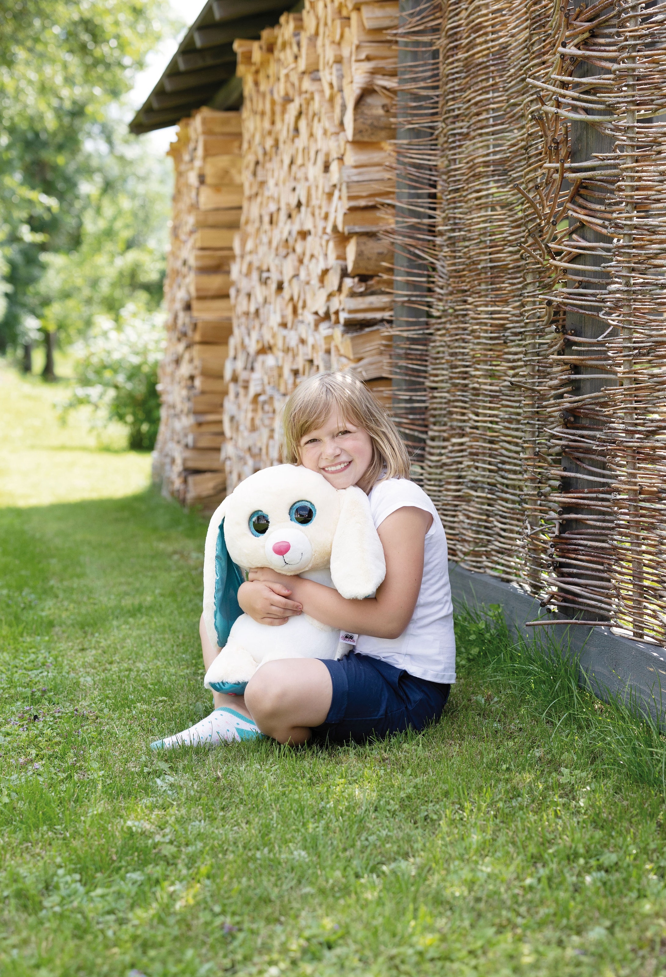 Nici Kuscheltier »Glubschis, Hase Wolli-Dot, 45cm«