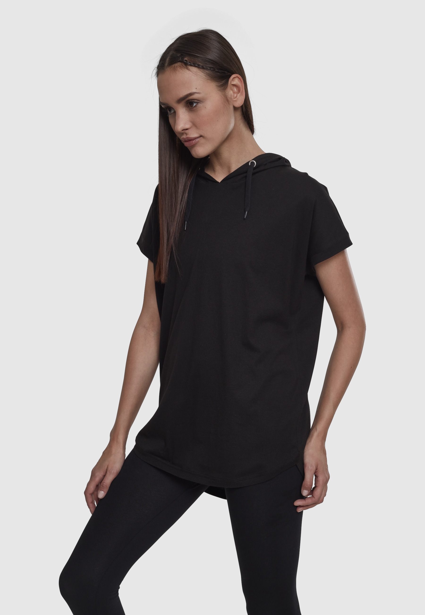 URBAN CLASSICS Hoodie »Urban Classics Damen Ladies Sleeveless Jersey Hoody«, 1 Stk.
