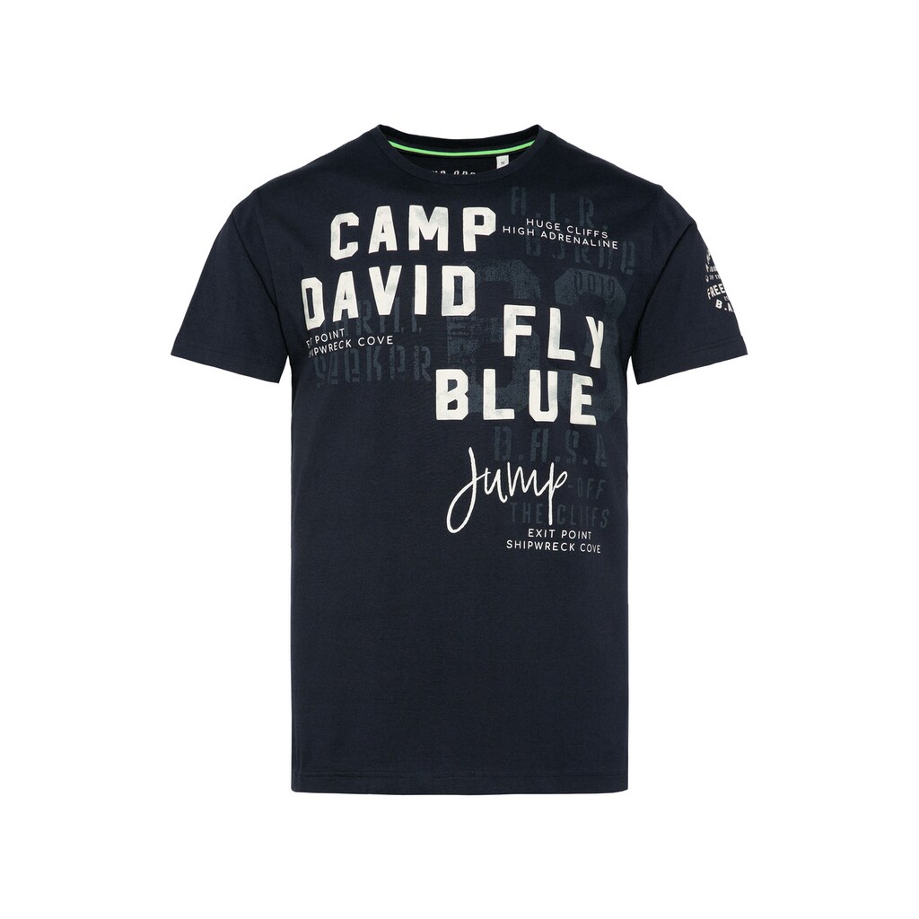 CAMP DAVID Rundhalsshirt