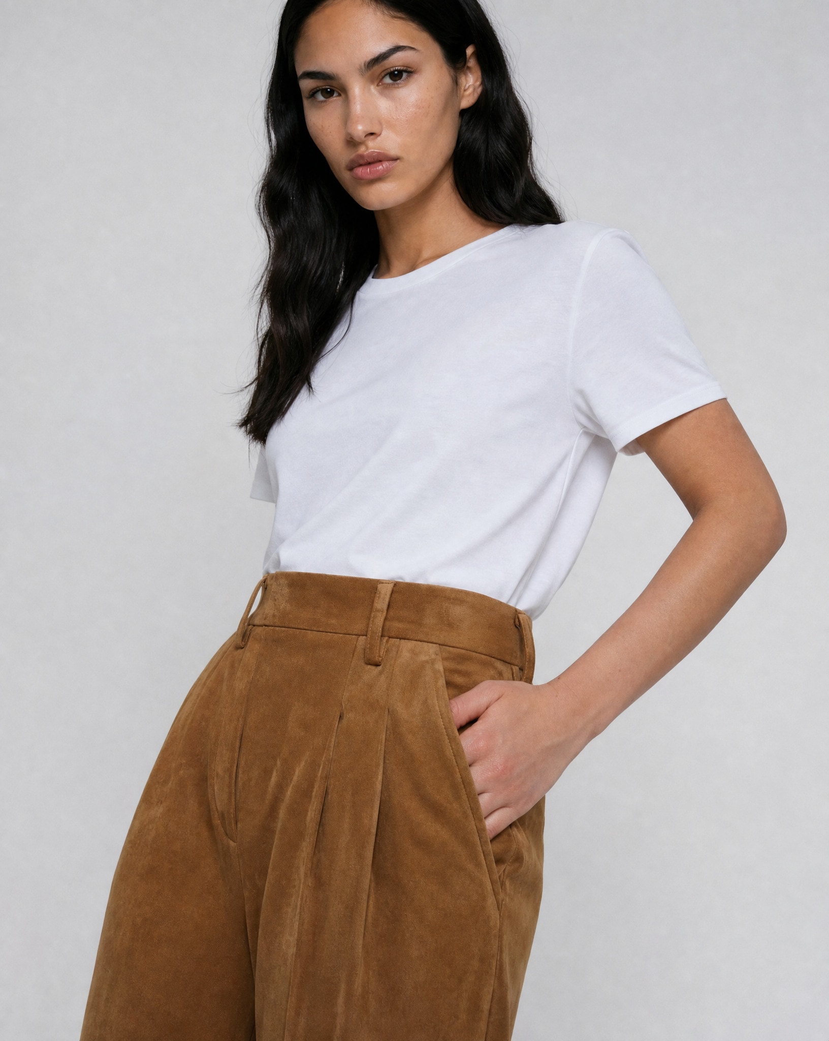 Smith & Soul Stoffhose  mit verkürztem Bein