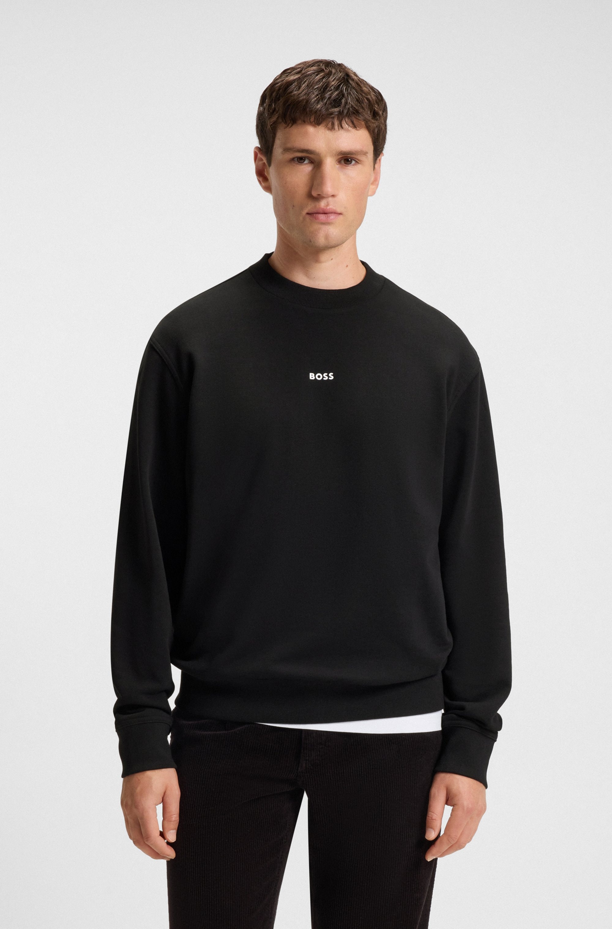 BOSS ORANGE Sweatshirt "WeSmallcrew", mit Logo auf der Brust günstig online kaufen