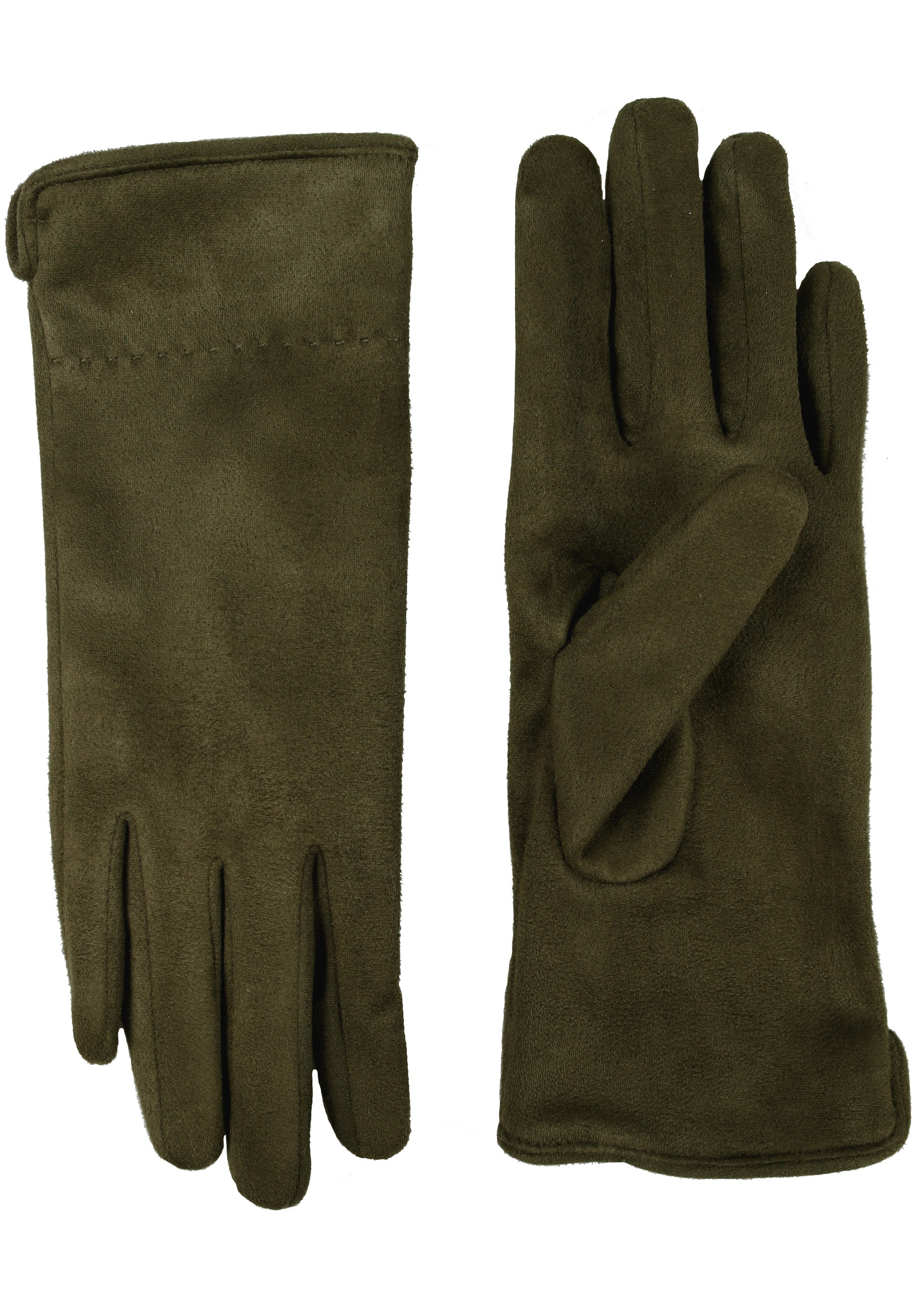 Capelli New York Strickhandschuhe 1 Paar, mit Ziernaht, Metall-Logo, Feinri günstig online kaufen