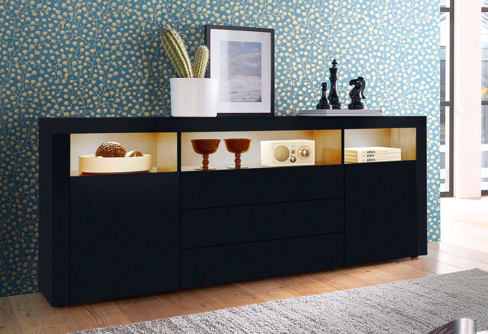 borchardt Möbel Sideboard »Santa 166 | BAUR Breite cm Fe«