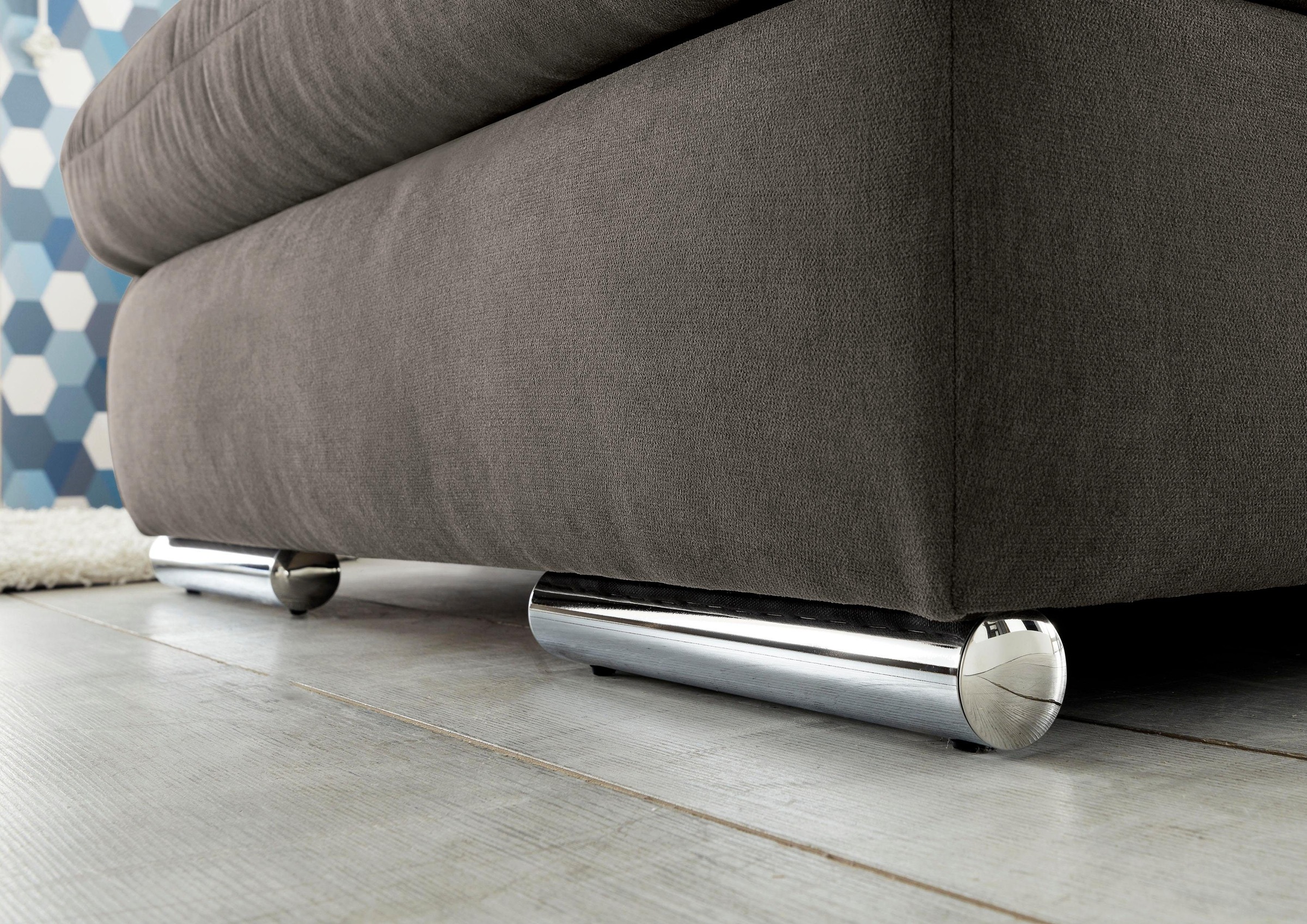 set one by Musterring Ecksofa »SO 4100«, wahlweise mit Bettfunktion