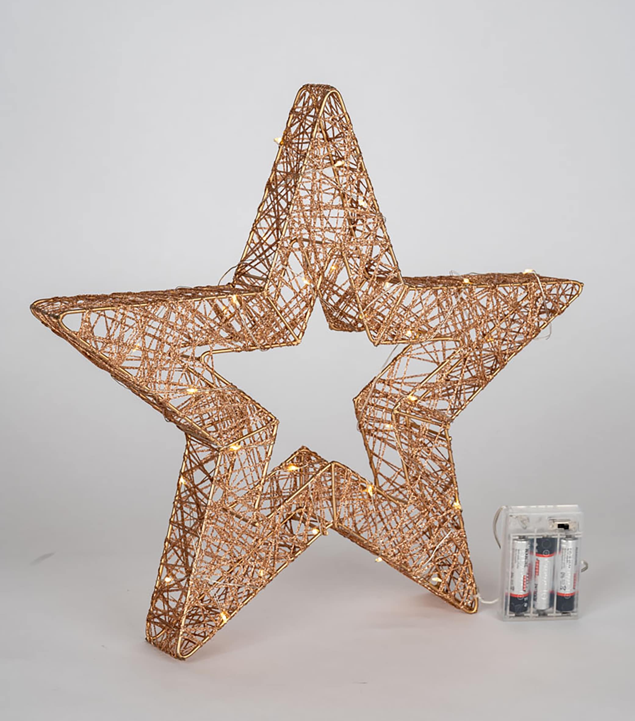 Stern | BAUR 40 LED den für Weihnachtsdeko«, kaufen Star-Max flammig-flammig, »Weihnachtsstern, nur Innenbereich