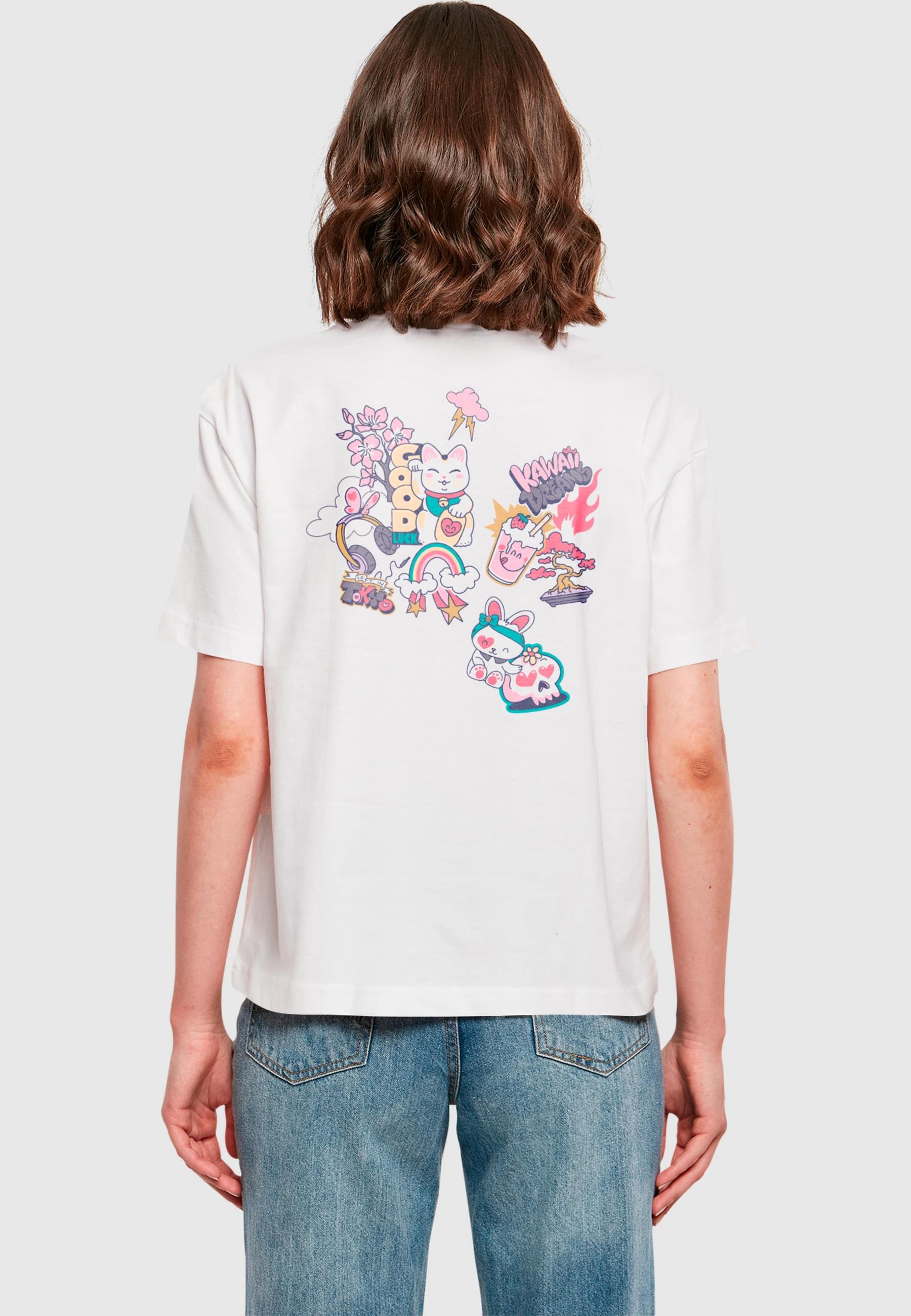 Miss Tee T-Shirt »Miss Tee Damen Kawaii Dreams Tee«, (1 tlg.)
