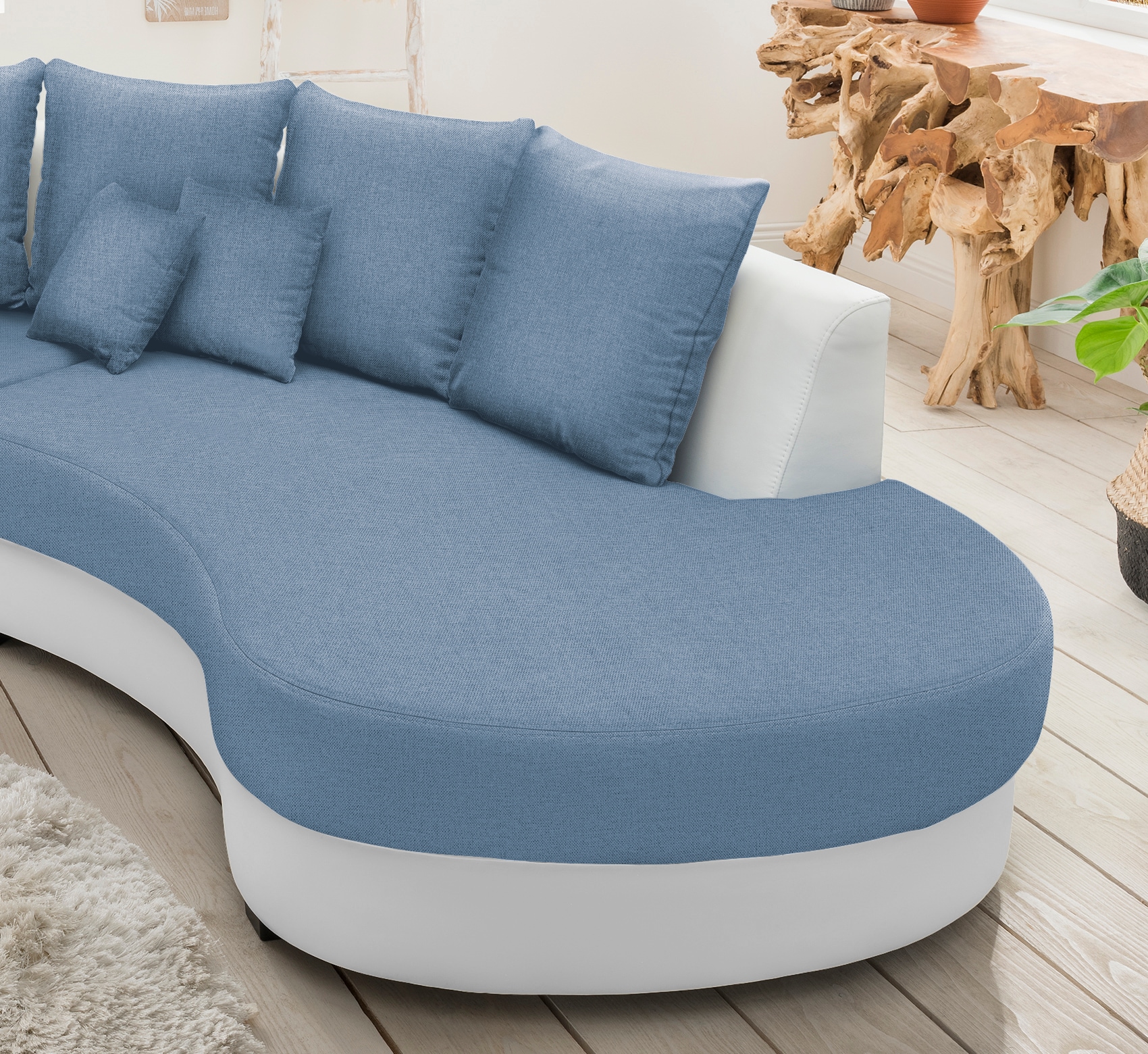 INOSIGN Ecksofa »Limoncello organische Formensprache, OTTOs Choice, L-Form«, ergonomische Form