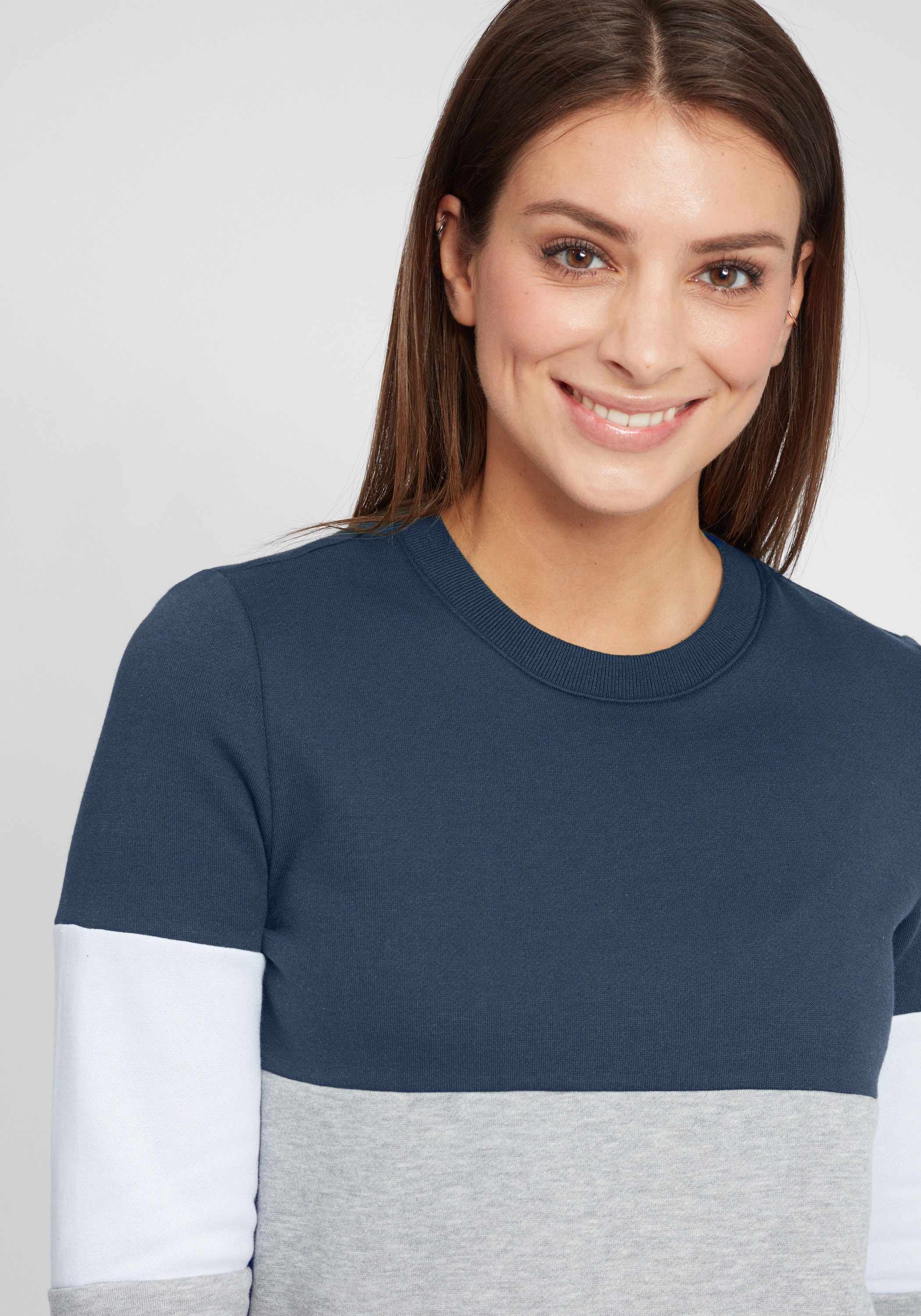 OXMO Rundhalspullover »Sweatpullover OXOmaya«