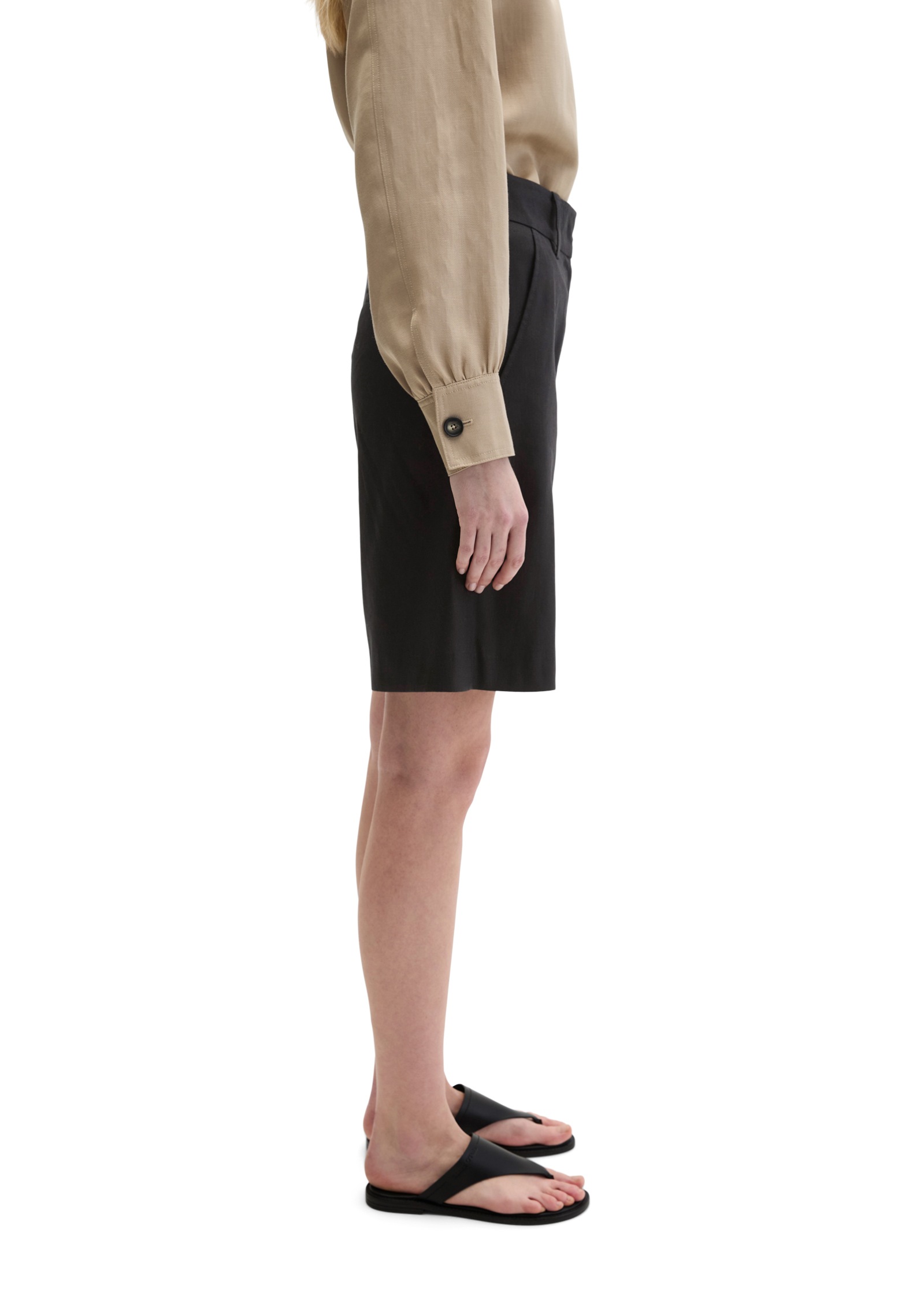Marc O'Polo Shorts »aus Viskose-Leinen-Stretch«