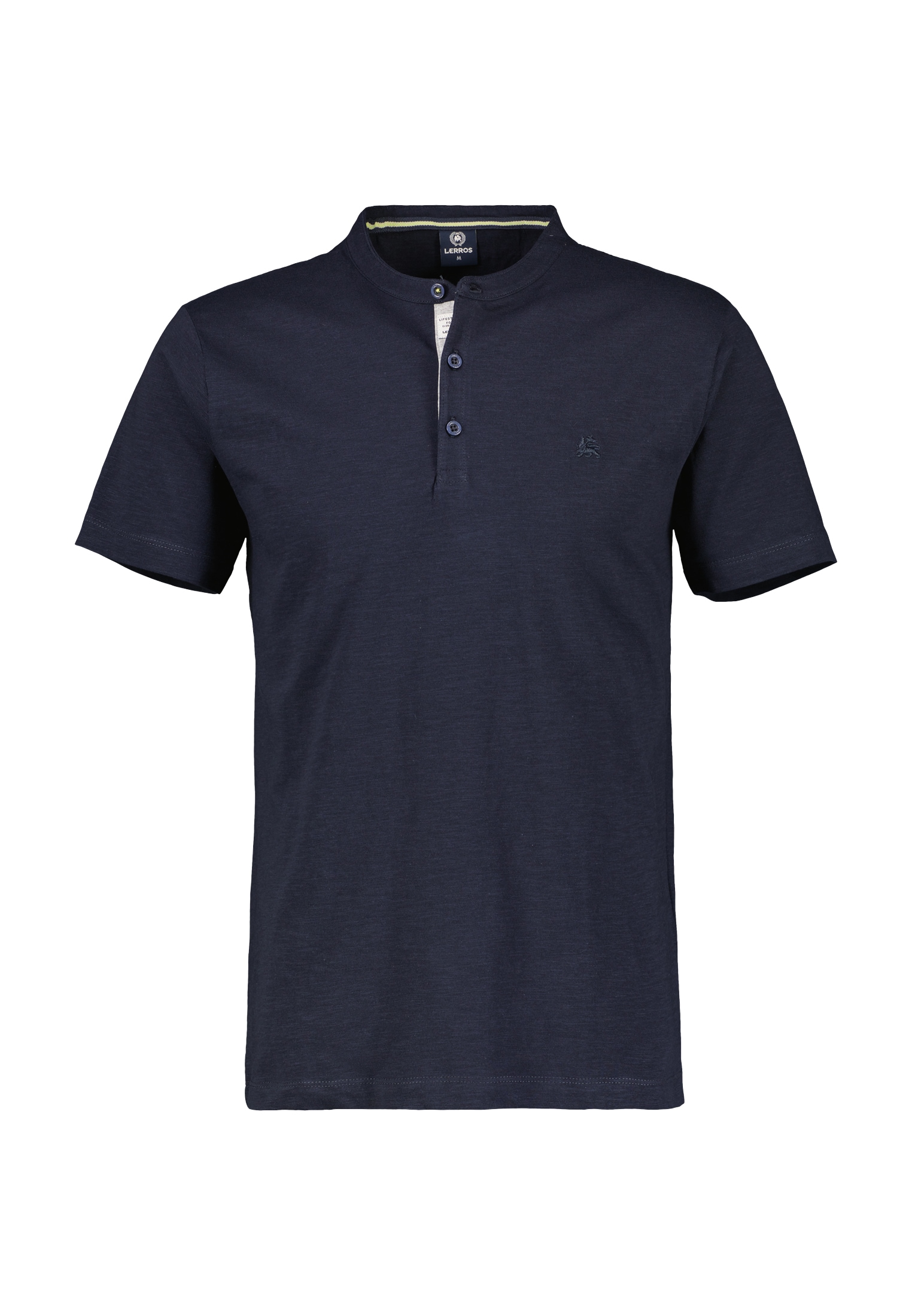 LERROS Kurzarmshirt »LERROS Serafino-Shirt in Strukturqualitäit« kaufen