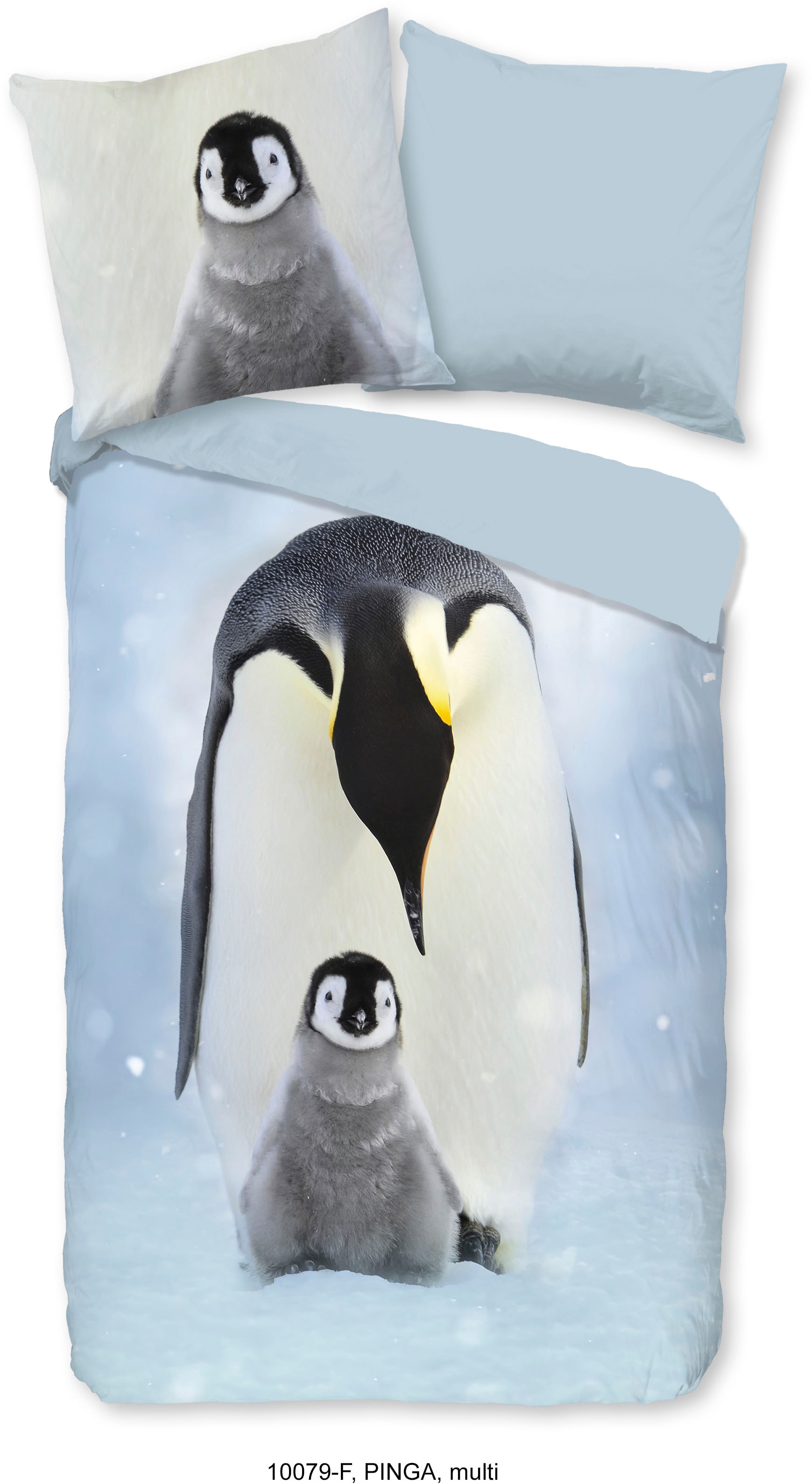 good morning Wendebettwäsche "Pinga" 2 Stk. tlg. Flanell, Biber, Winter, Wa günstig online kaufen