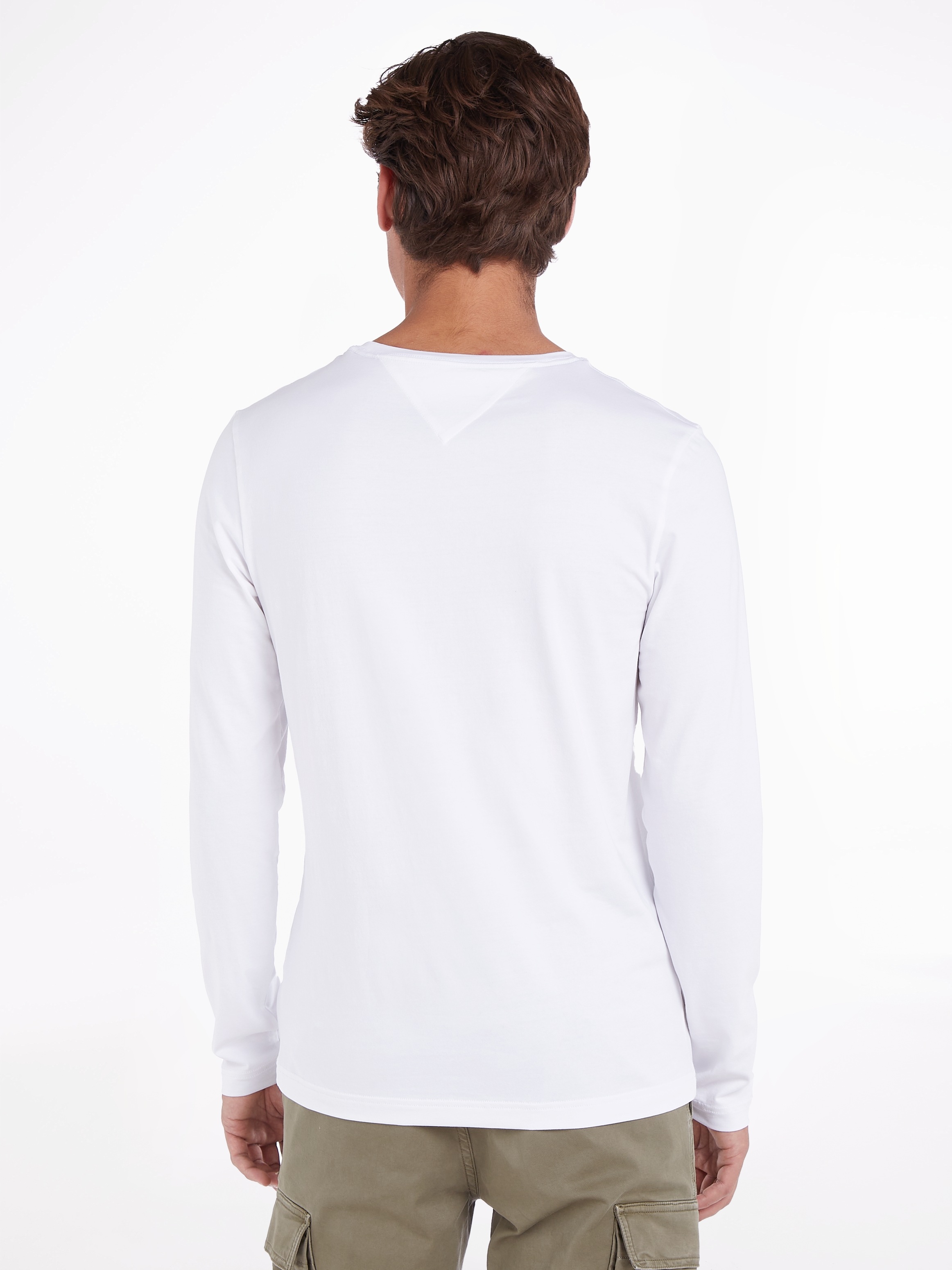 Tommy Hilfiger Langarmshirt "STRETCH SLIM FIT LONG SLEEVE", aus Baumwollstr günstig online kaufen