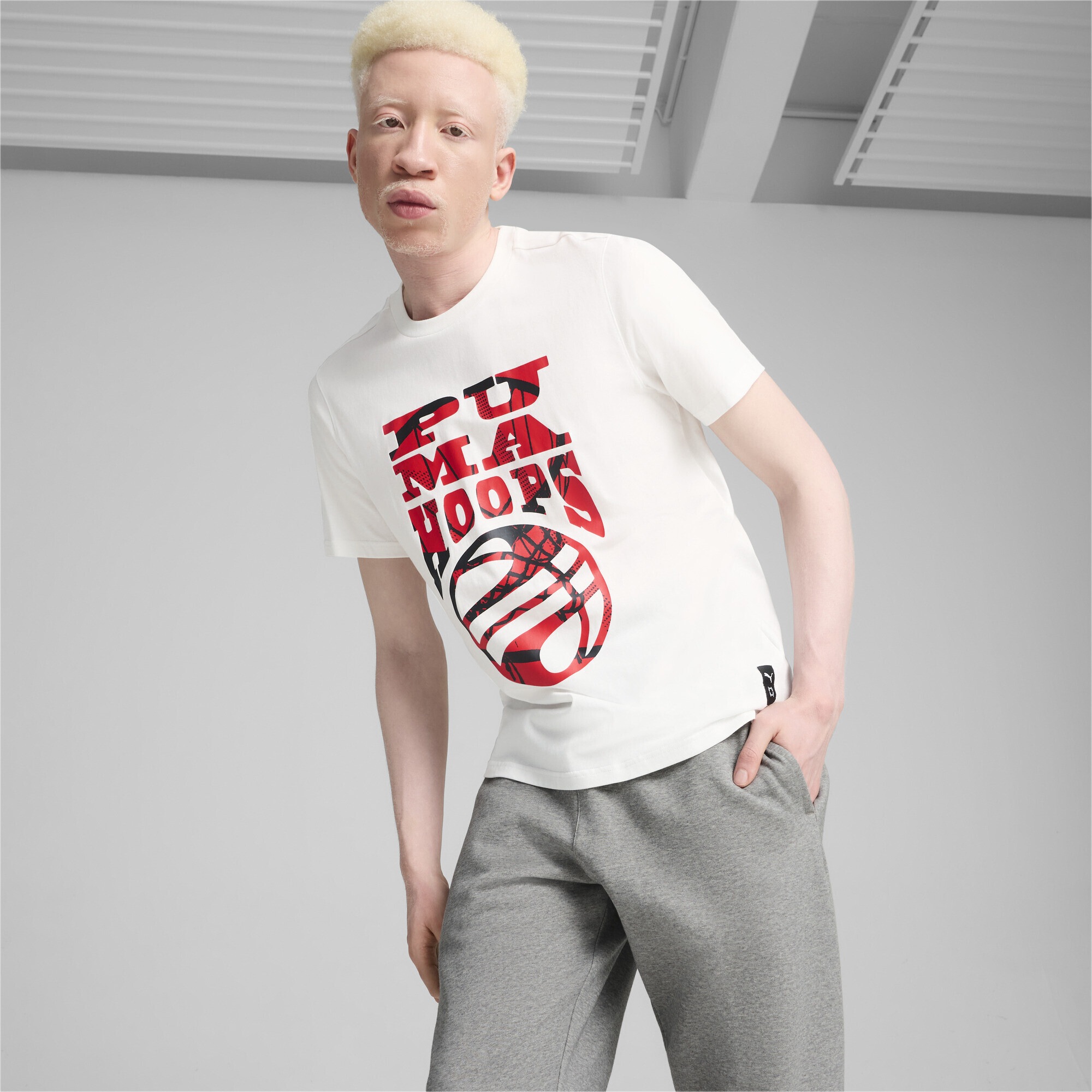 PUMA Trainingsshirt »The Hooper Basketball-T-Shirt Herren«