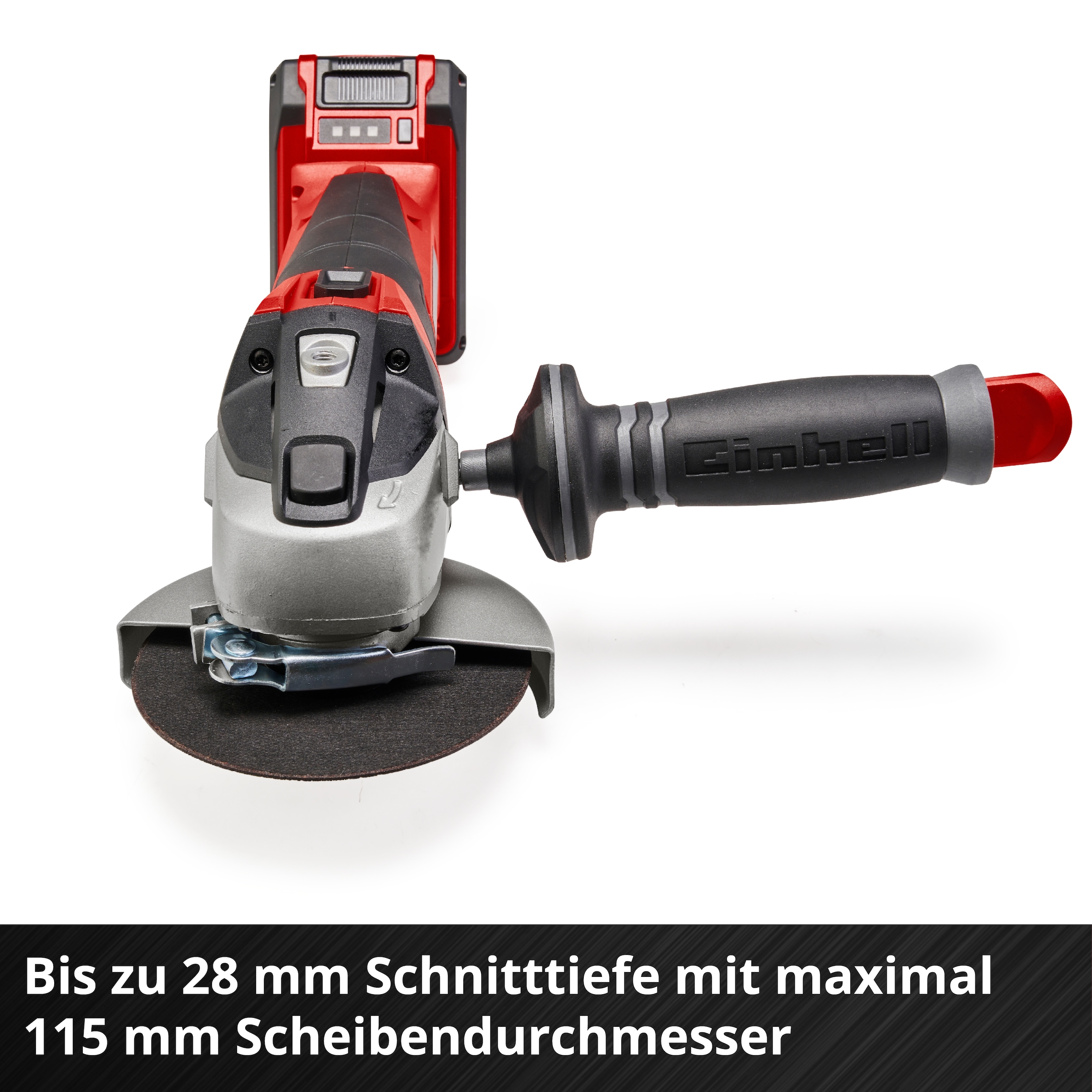 Einhell Akku-Winkelschleifer »TE-AG 18/115 Li-Solo Acc«, für vielseitige Schleif- und Trennarbeiten, ohne Akku
