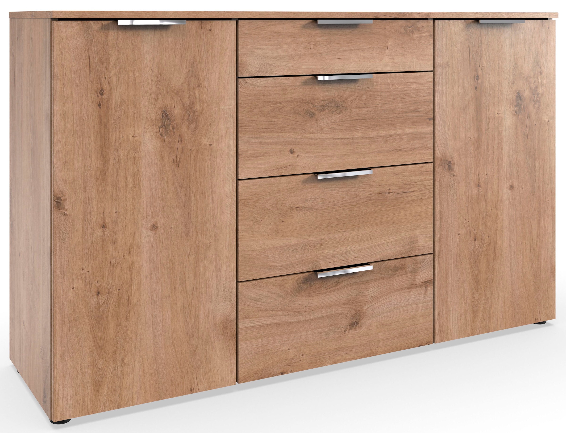 Wimex "Level by fresh to go" 2-türig, mit 4 Schubladen und soft-close Funktion, 135cm breit