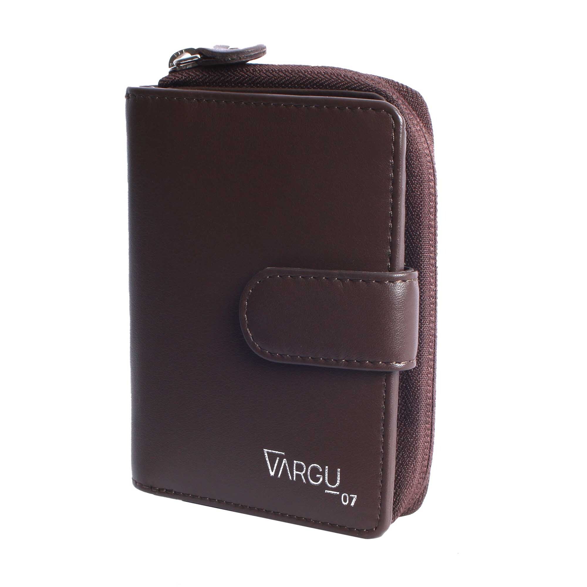 Vargu Geldbörse »VINEM 1-A mono«, LGW zertifiziertes Leder