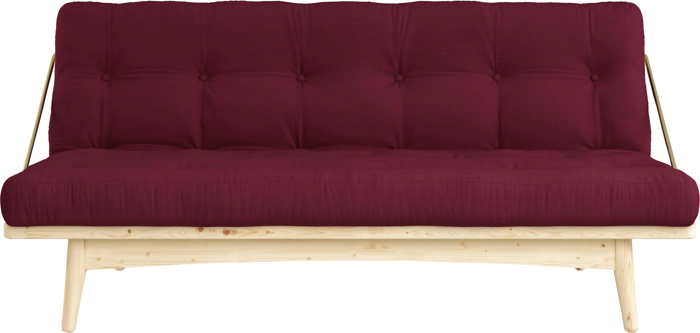 Karup Design Schlafsofa "Folk", aus massiven Kiefernholz, inkl. Futonmatratze