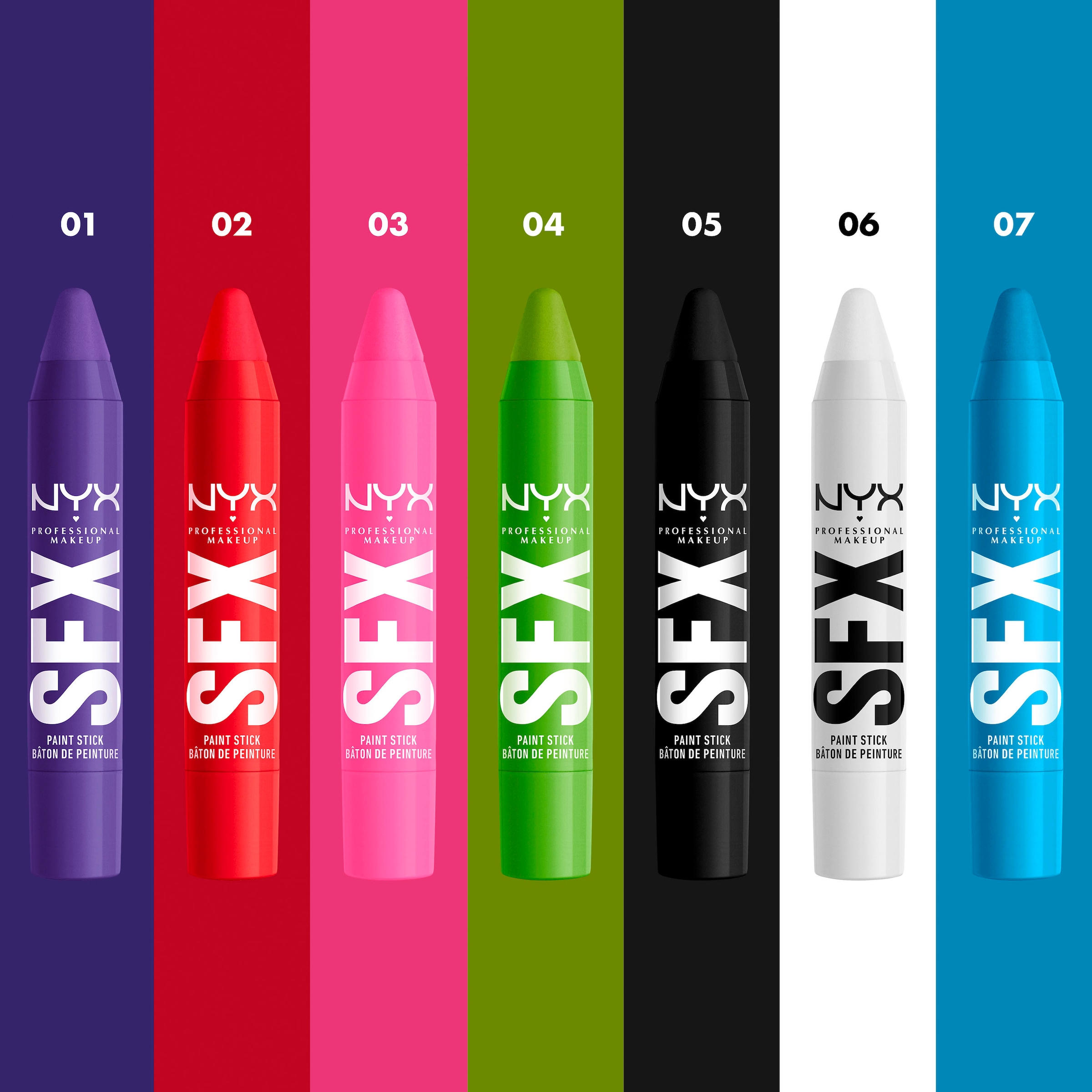 NYX Körpercreme »NYX Professional Makeup Halloween SFX Paint Stick«, mit hoher Wirksamkeit