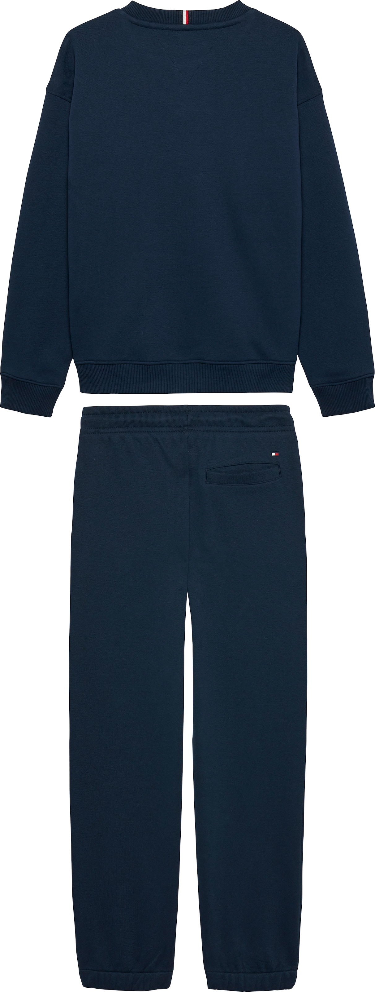 Tommy Hilfiger Langarmshirt & Hose »MINI CORP C-NECK SWEATSHIRT SET« 2 Stk. tlg. Kinder bis 16 Jahre