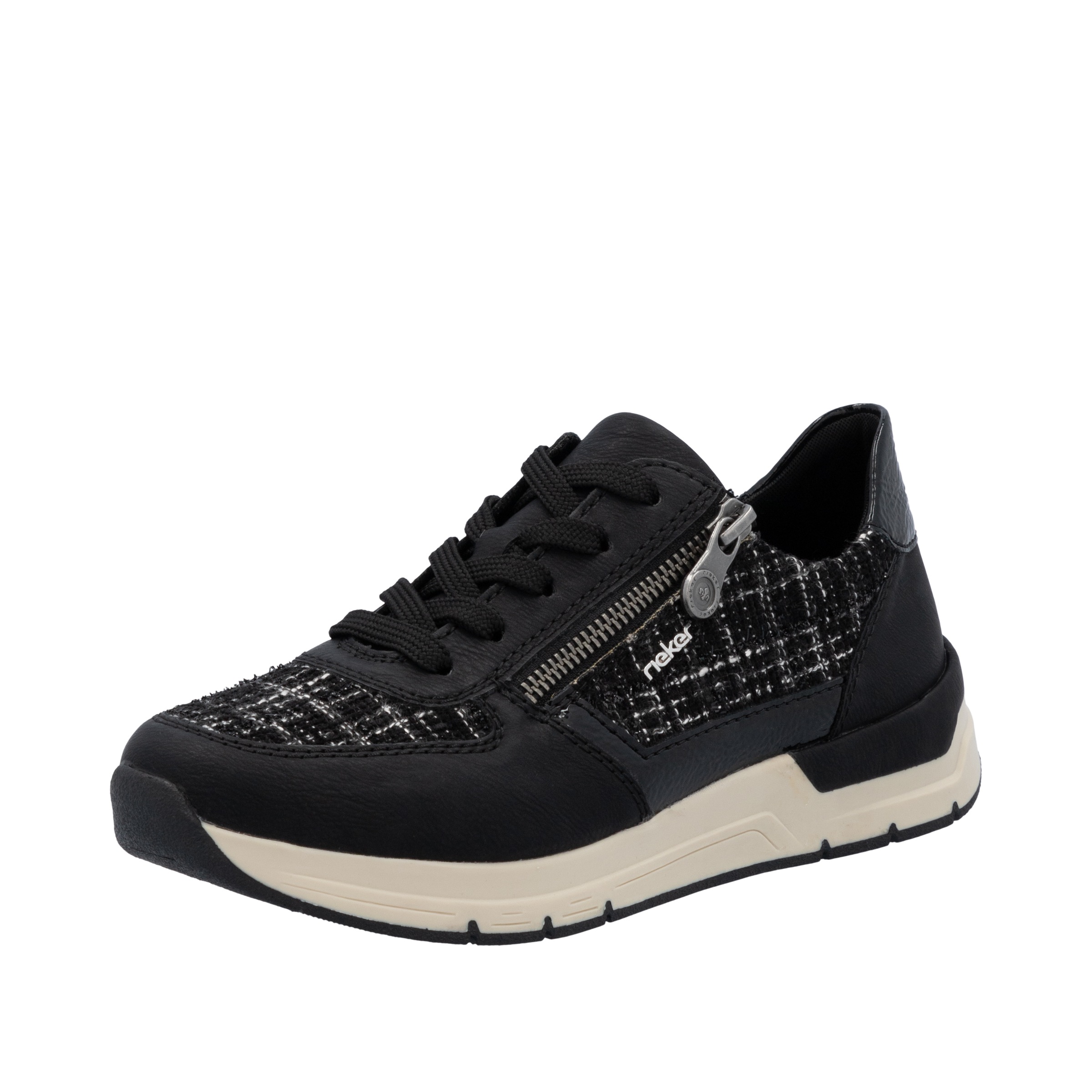 Rieker Sneaker, Freizeitschuh, Schnürschuh, Halbschuh mit modischen Akzente günstig online kaufen