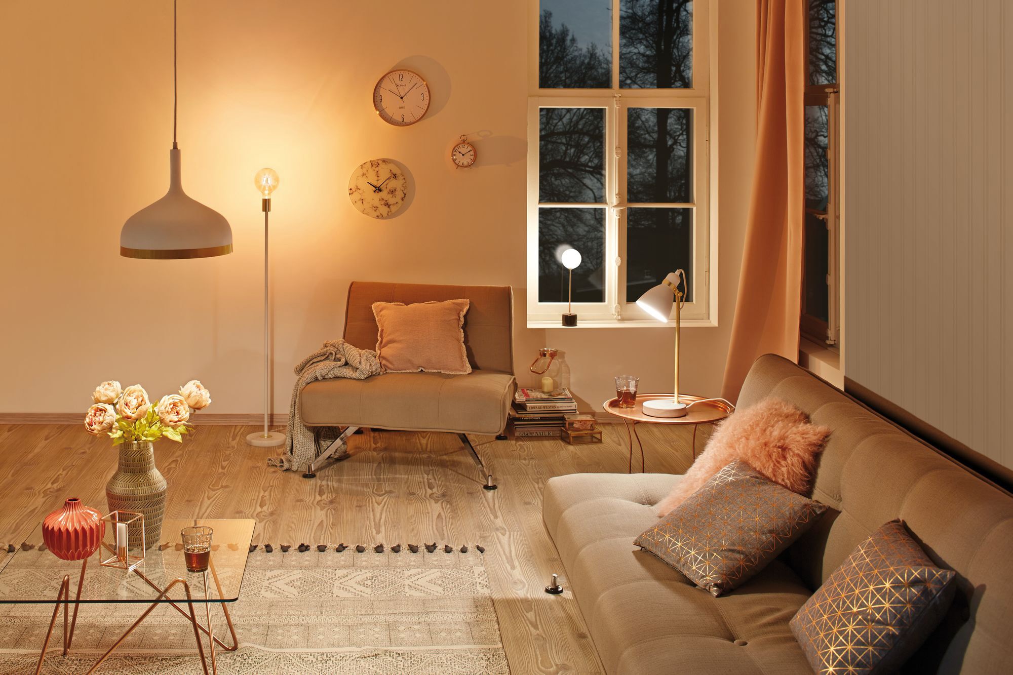 Paulmann LED Stehlampe »Nordin«, 1 flammig, Leuchtmittel E27 | ohne Leuchtmittel, E27