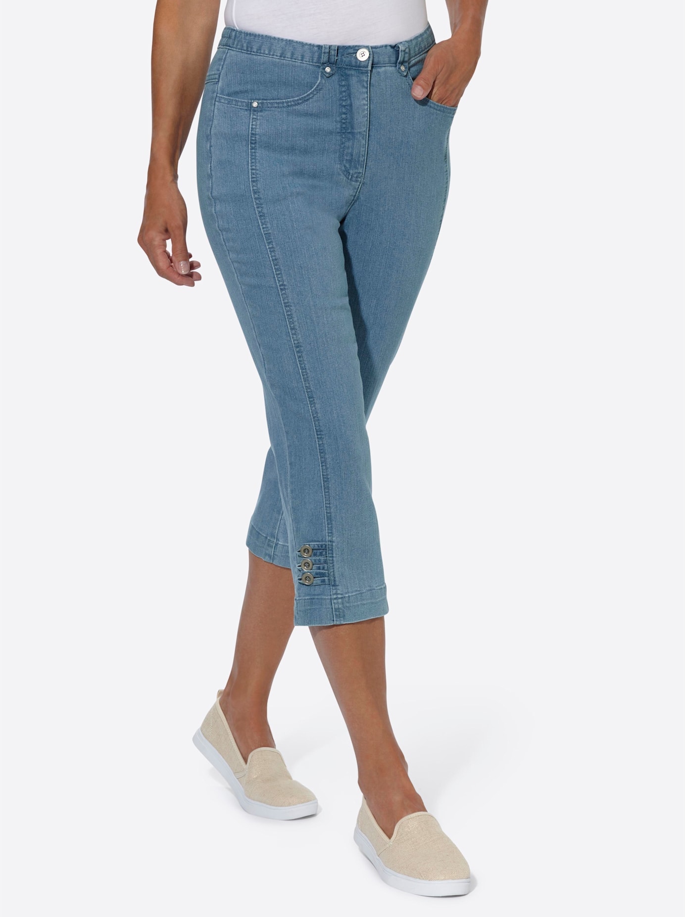 Casual Looks 7/8-Jeans, (1 tlg.)