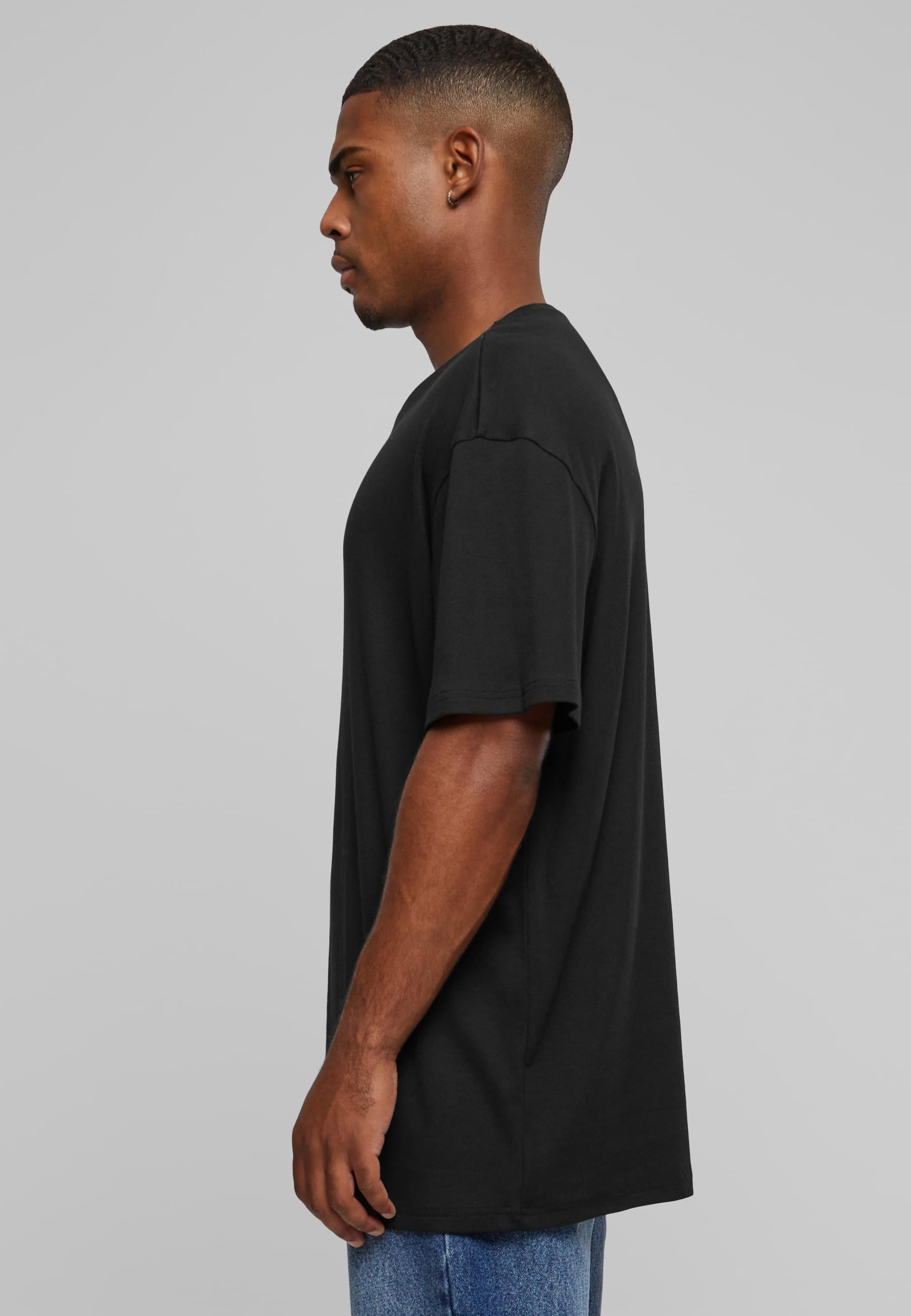 URBAN CLASSICS T-Shirt »Urban Classics Herren Organic Oversized Rib Tee«, (1 tlg.)