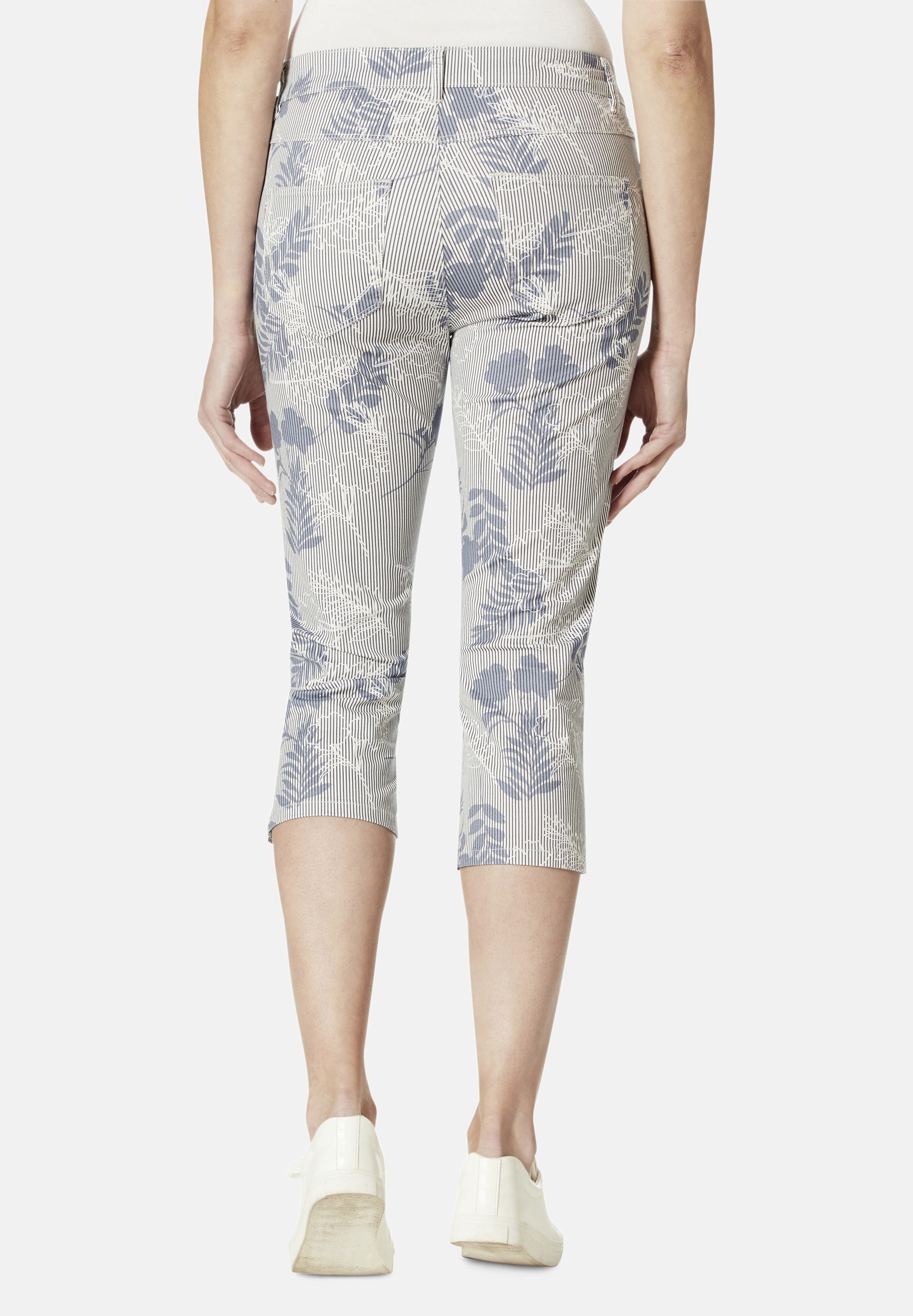 STOOKER WOMEN 7/8-Hose »Tahiti Print Capri Slim Fit«, Capri Slim Fit Casual Clean Wash für Damen