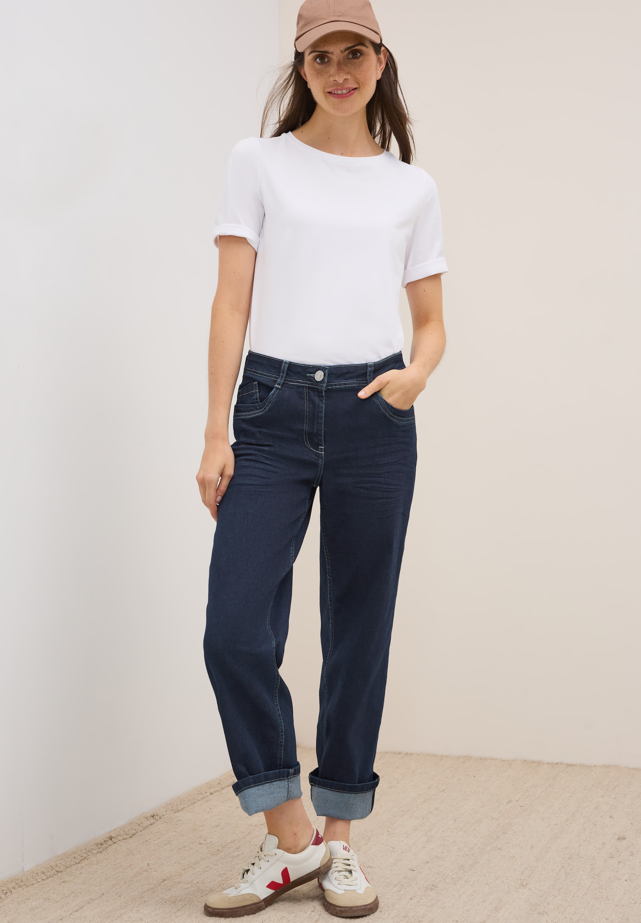 Thumbnail - Cecil Straight-Jeans "Style NEELE Straight" im Loose Fit
