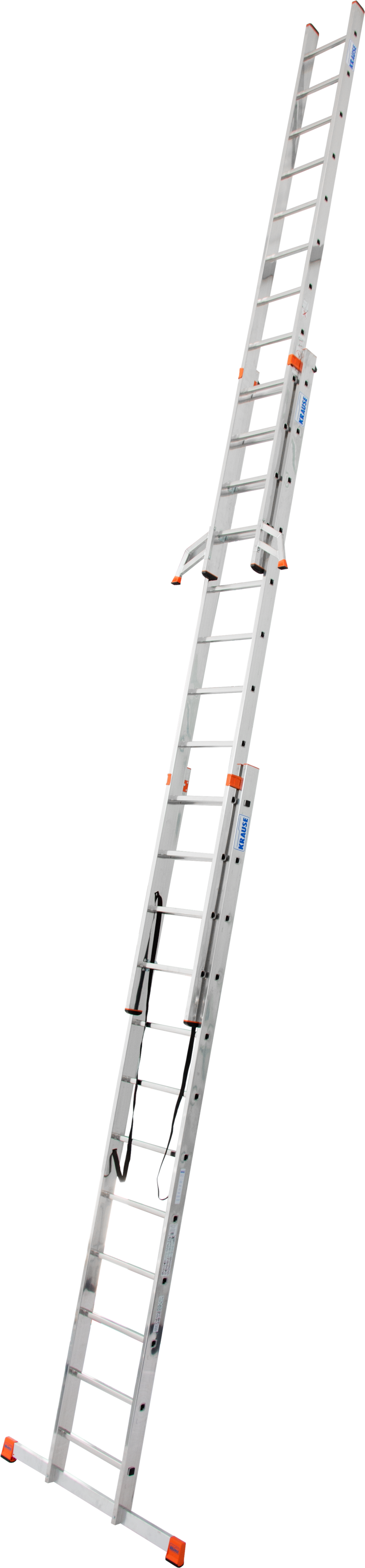 KRAUSE Vielzweckleiter »Tribilo«, Alu, 3x12 Sprossen, Arbeitshöhe ca. 930 cm