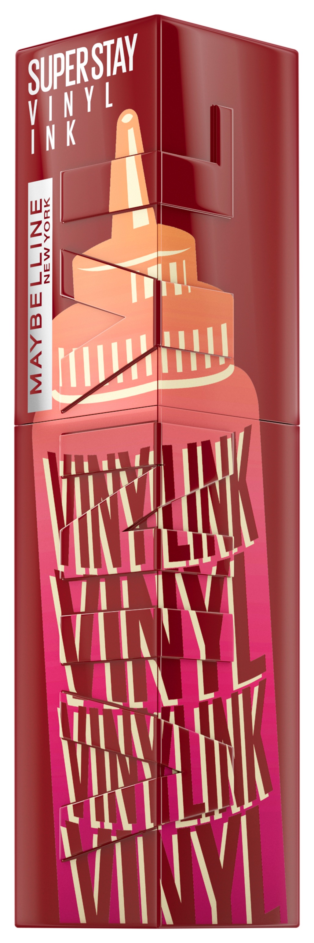 MAYBELLINE NEW YORK Lippenstift »SUPER STAY VINYL INK« mit mattem Finish, flüssige Textur, bis zu 16h Halt