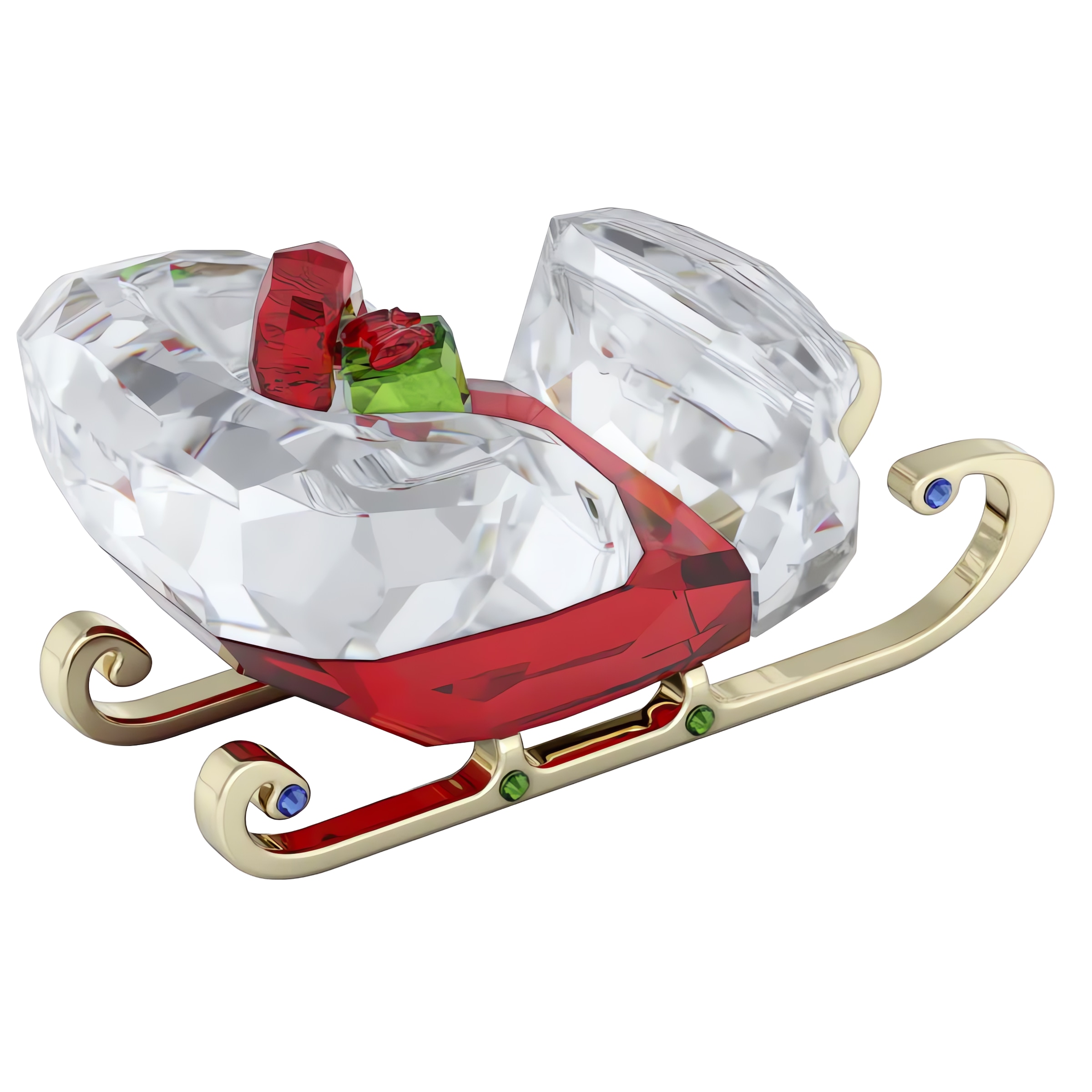 Swarovski Weihnachtsfigur »Dekofigur Kristallfigur Sammelfigur Schlitten,«