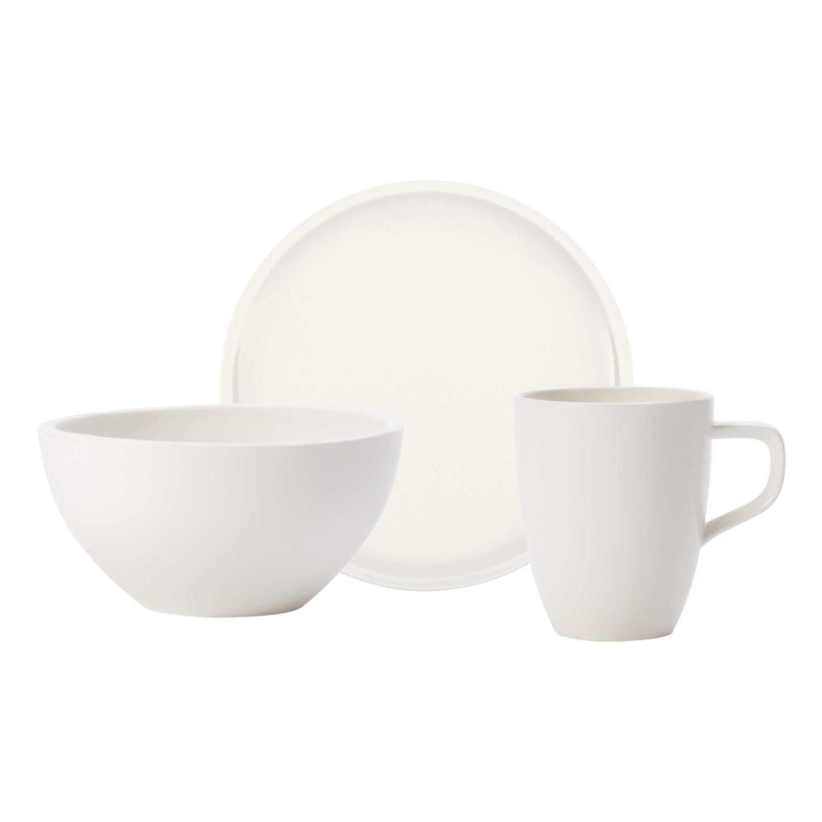Villeroy & Boch Geschirr-Set »Frühstücks-Set Artesano Original weiß«