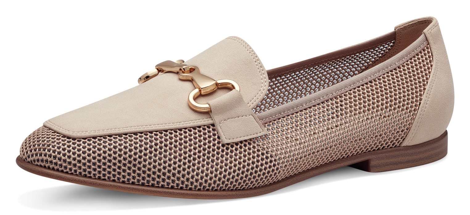 Loafer, Slipper, Business Schuh mit elegantem Schmuckelement