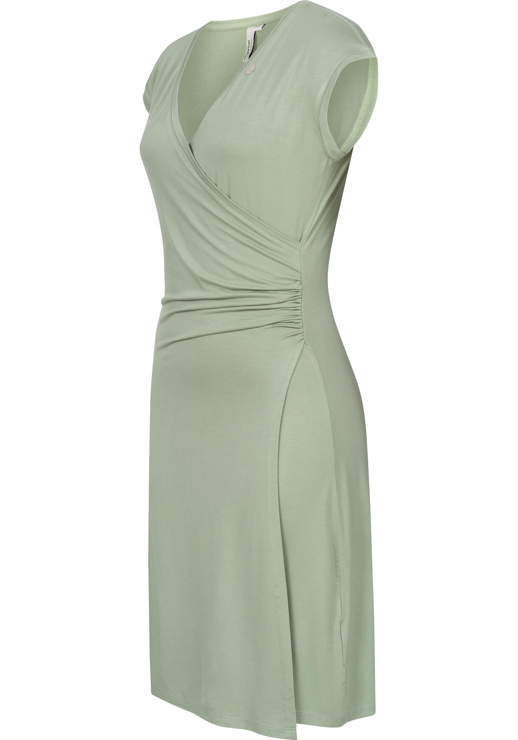 Ragwear Etuikleid "Crupi" Ohne Taschen figurbetontes Sommerkleid mit Raffun günstig online kaufen