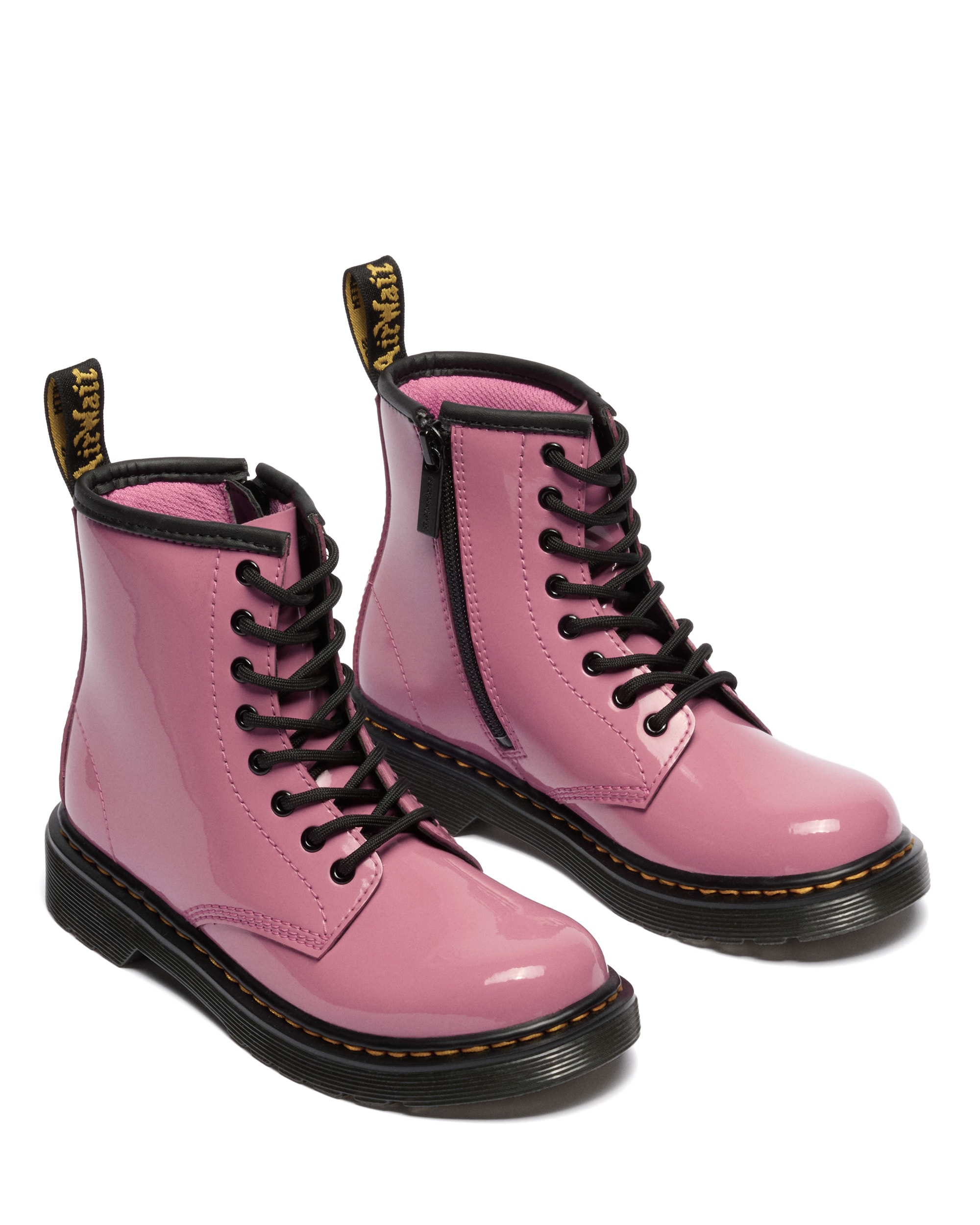 DR. MARTENS Schnürboots »Junior 1460 8-Loch Lacklederstiefel«  Lackstiefel, Kinderstiefel, Freizeitschuh mit Reißverschluss