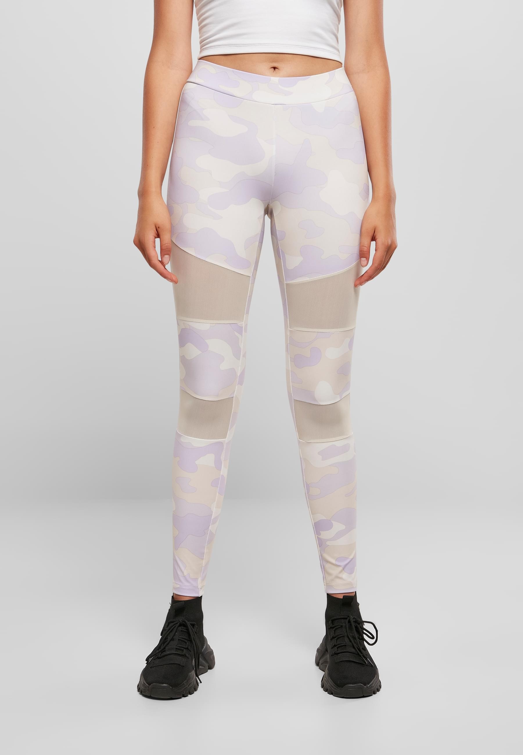 URBAN CLASSICS Leggings »Urban Classics Damen Ladies Camo Tech Mesh Leggings«, (1 tlg.)