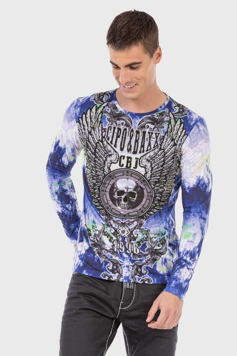 Cipo & Baxx T-Shirt »Sweatshirts«, mit coolem Print