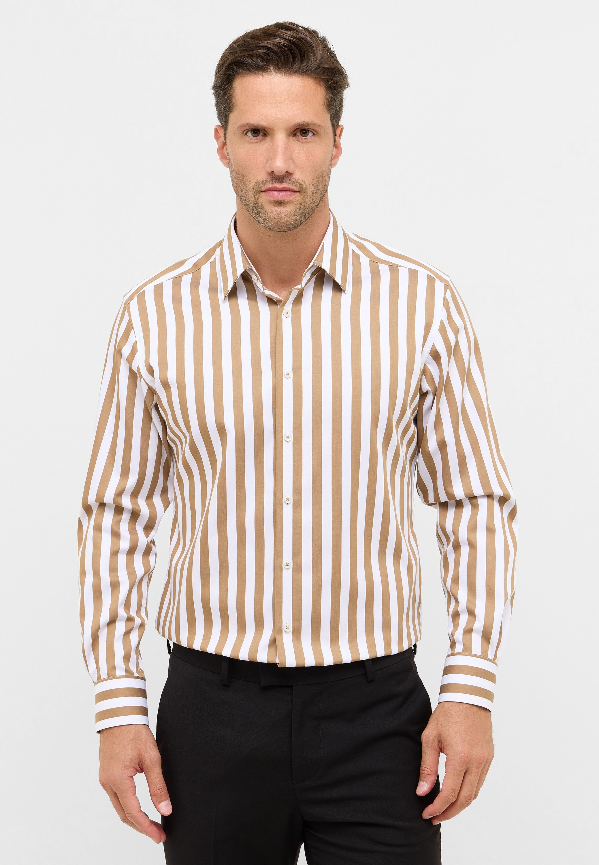 Eterna Langarmhemd "MODERN FIT" NON IRON (bügelfrei) günstig online kaufen