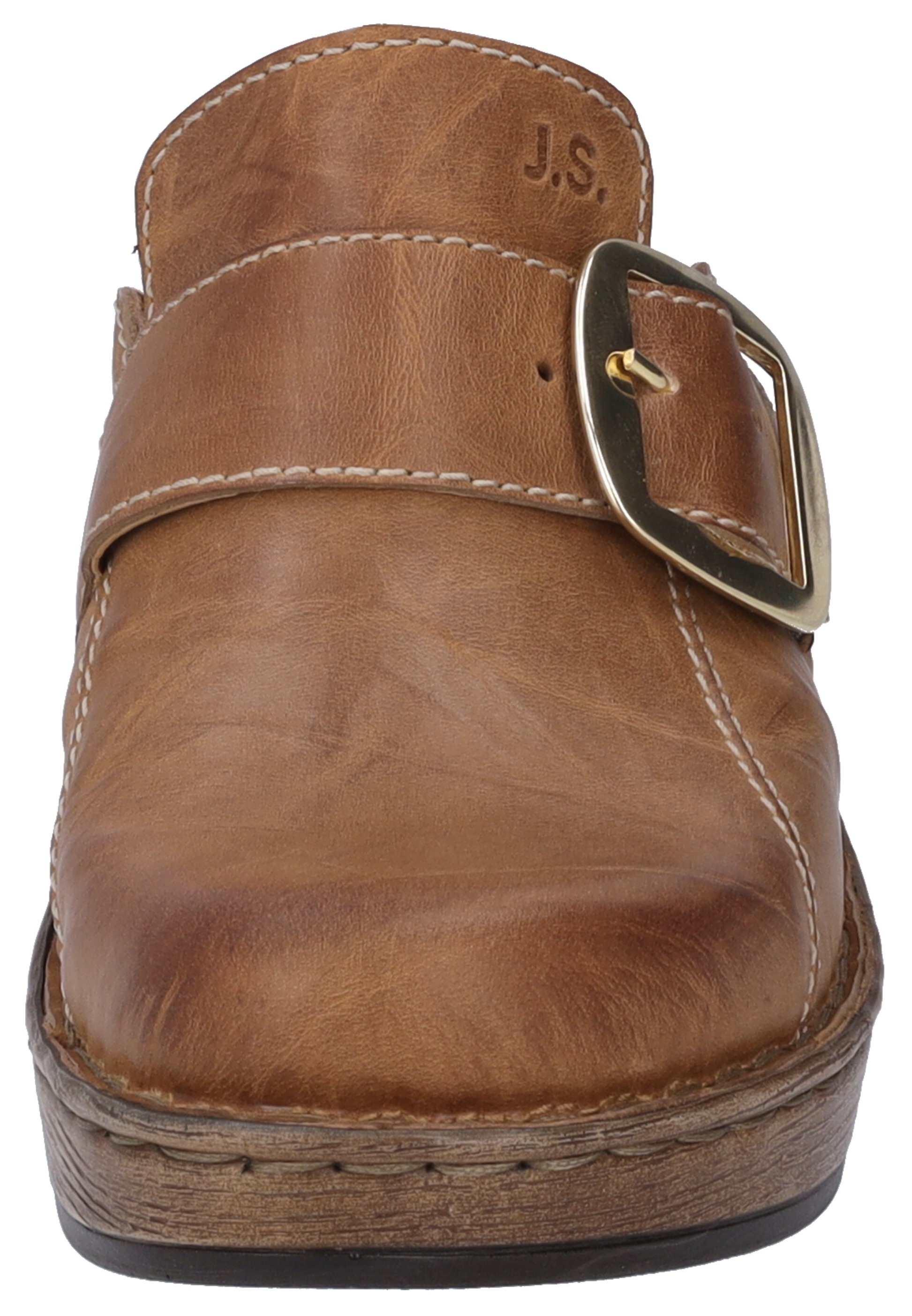 Josef Seibel Clog »LILY 10«, mit Lederband und Zierschnalle