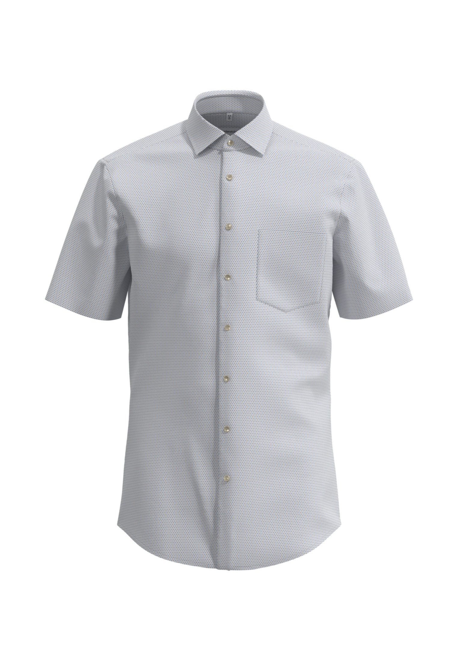 seidensticker Businesshemd "Regular" Regular 1/2 Kentkragen Druck günstig online kaufen