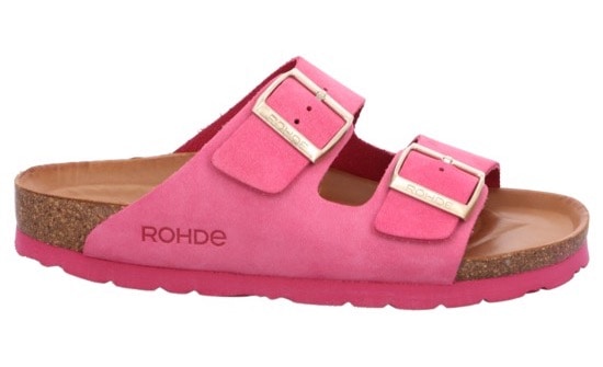 Rohde Pantolette "SUNNYS N12" Sommerschuh, Hausschuh mit zwei Schnallenverschlüsse