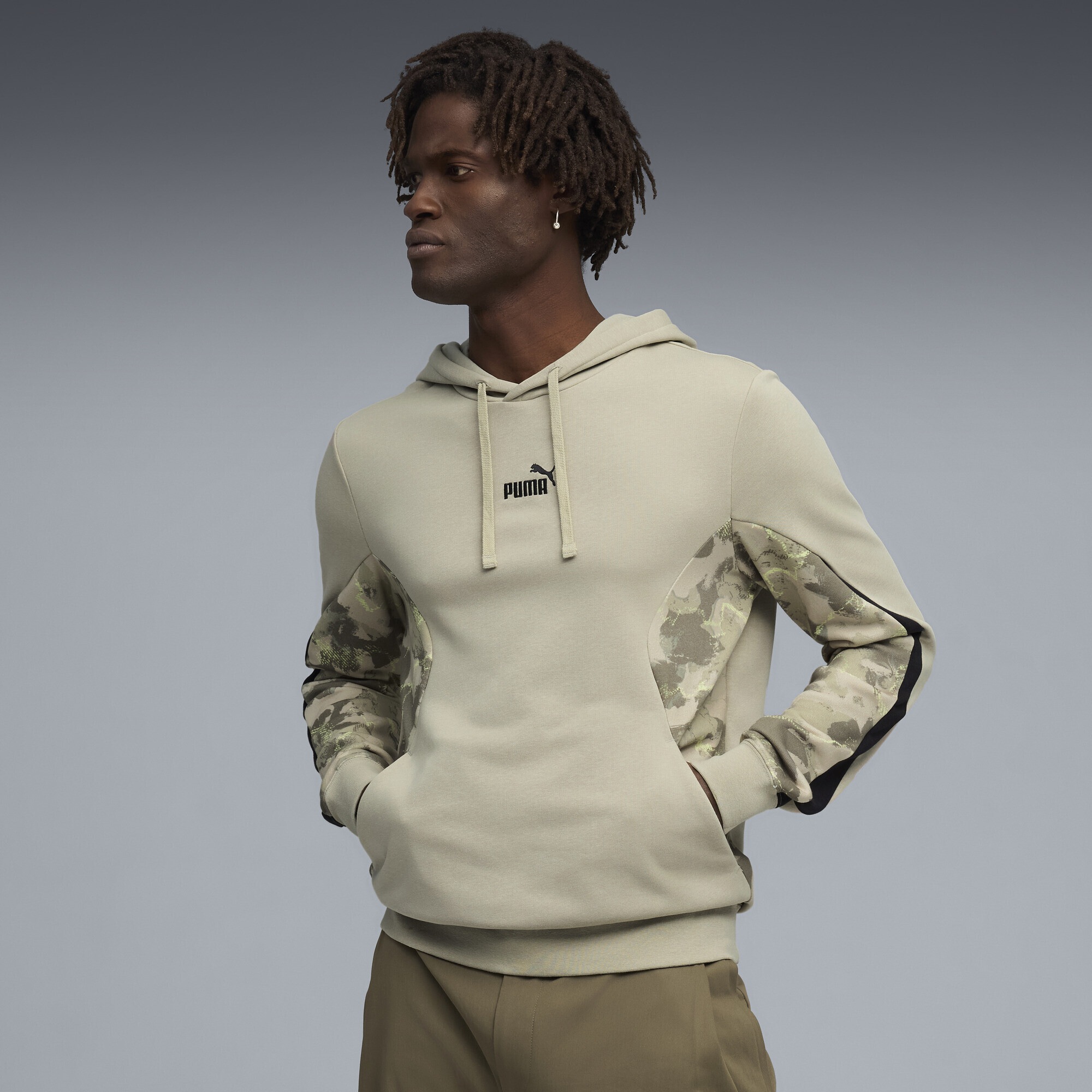 PUMA Hoodie »Camo Hoodie Herren«
