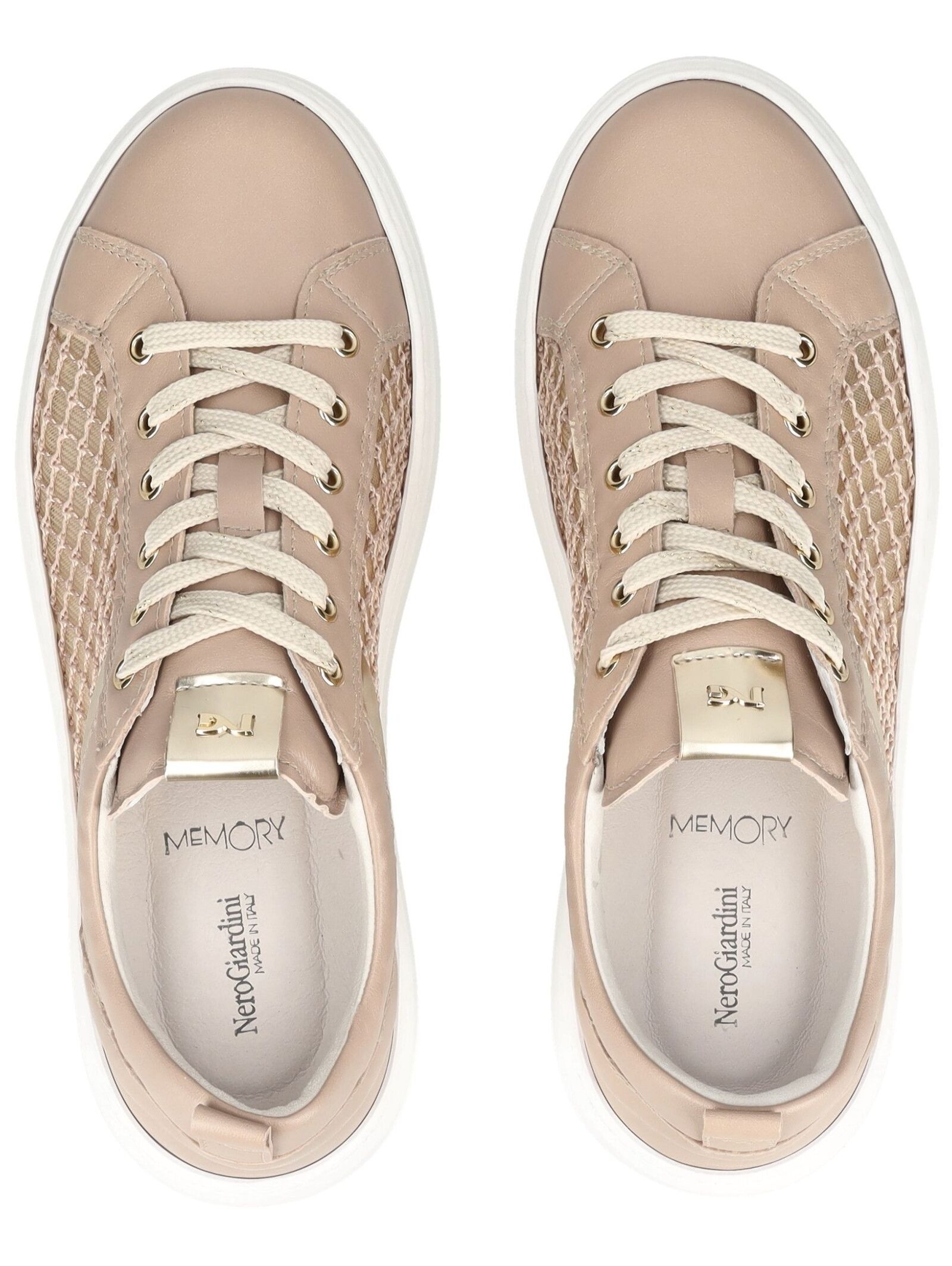 Nero Giardini Plateausneaker »Nero Giardini Sneaker Leder/Textil«