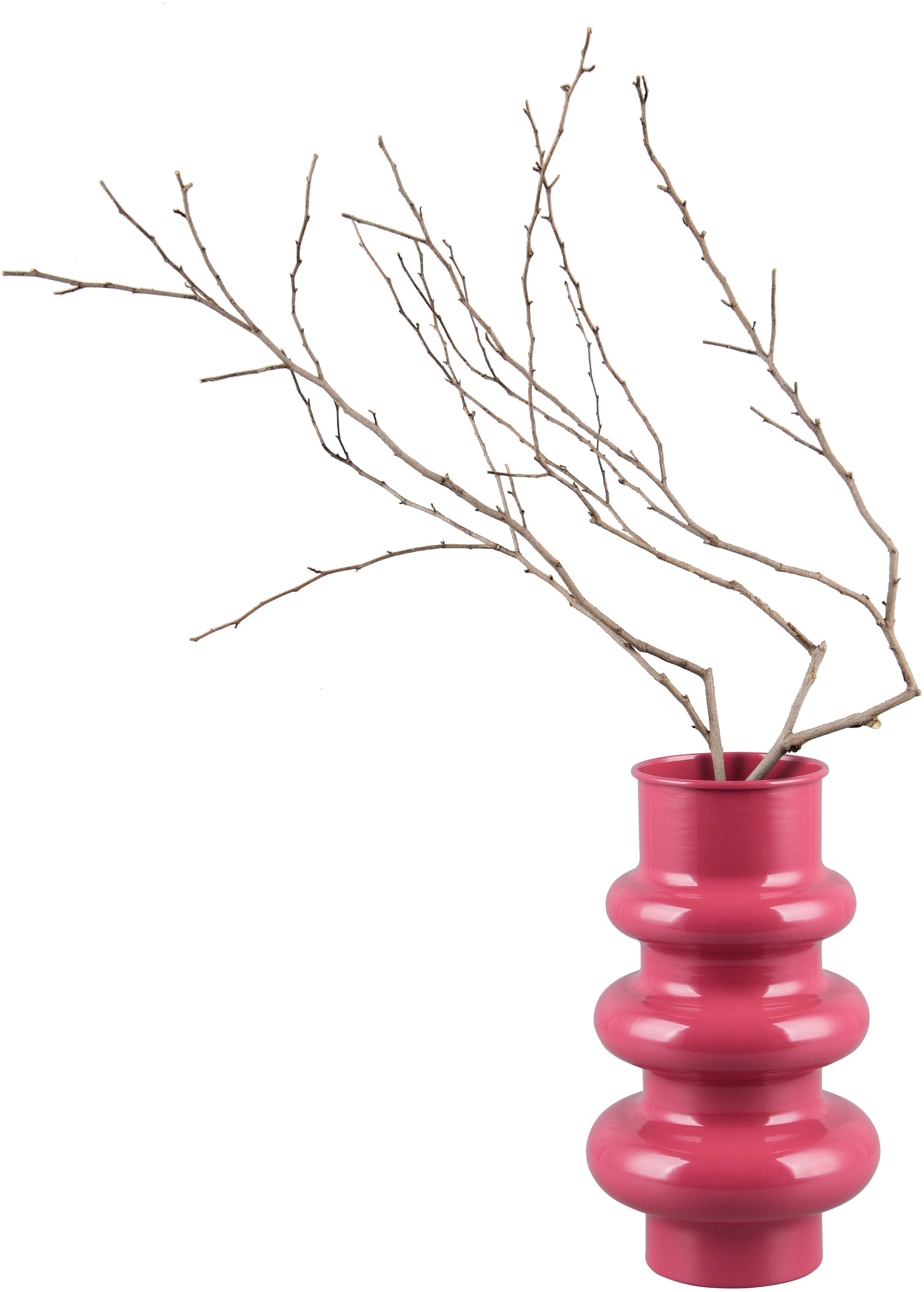 MIRRORS AND MORE Dekovase "HOOP" Bunte Dekovase in auffälliger Form günstig online kaufen