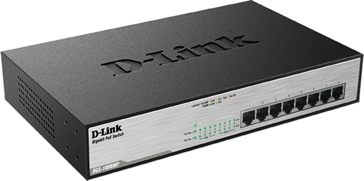 D-Link Netzwerk-Switch »DGS-1008MP«